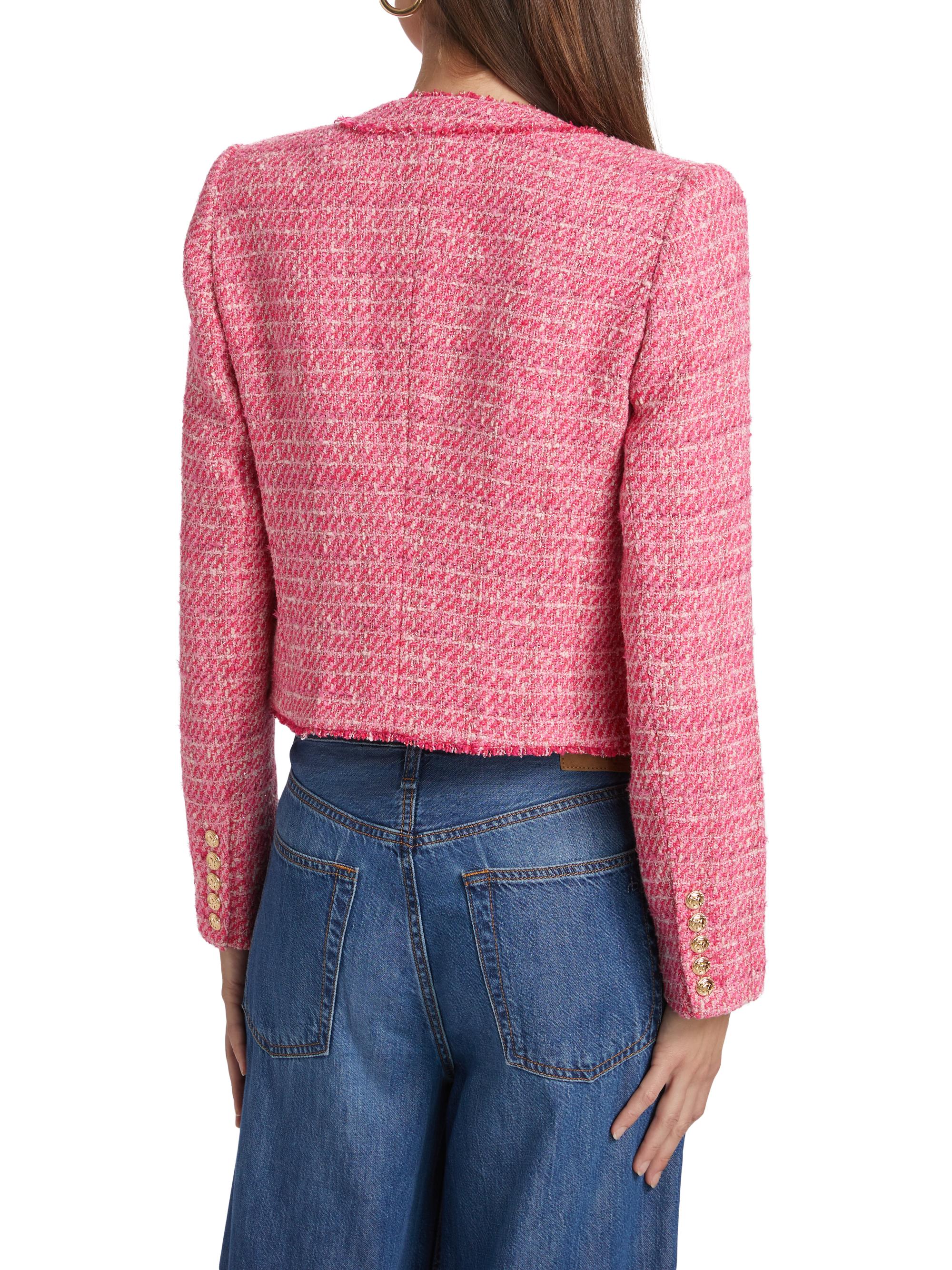 Generation Love Karson Shimmer Tweed Jacket | Saks Fifth Avenue