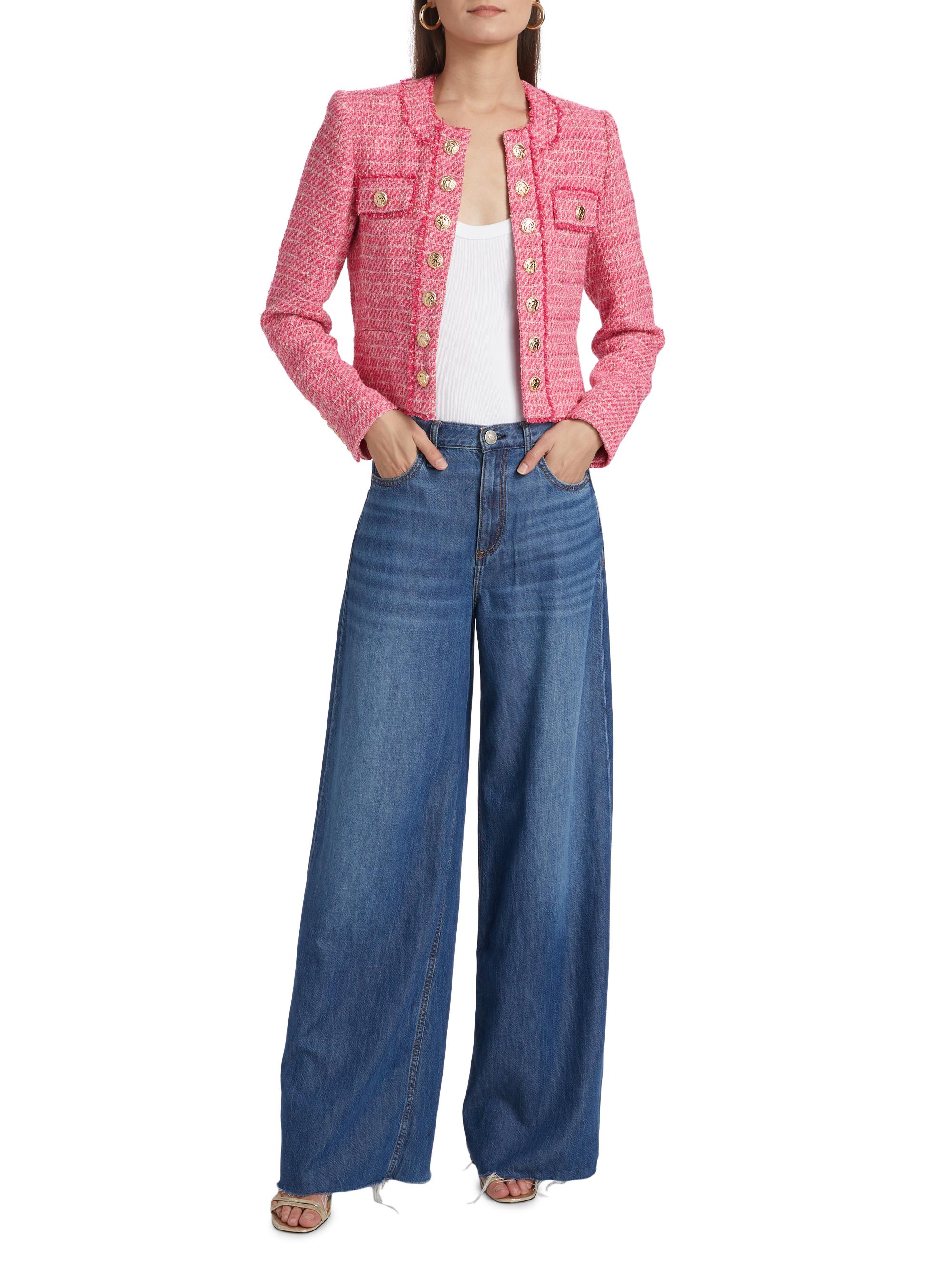 Generation Love Karson Shimmer Tweed Jacket | Saks Fifth Avenue