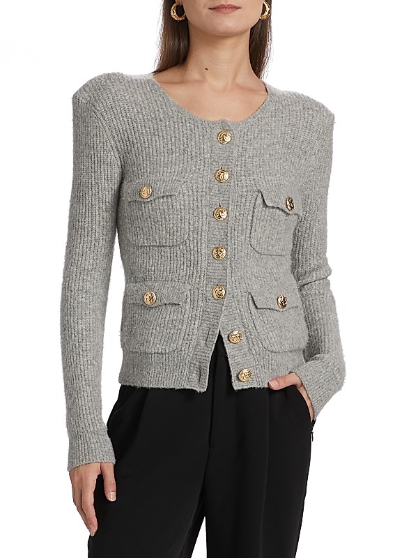 Shop Generation Love Ellison Rib-Knit Cardigan | Saks Fifth Shop Generation Love Ellison Rib-Knit Cardigan | Saks Fifth