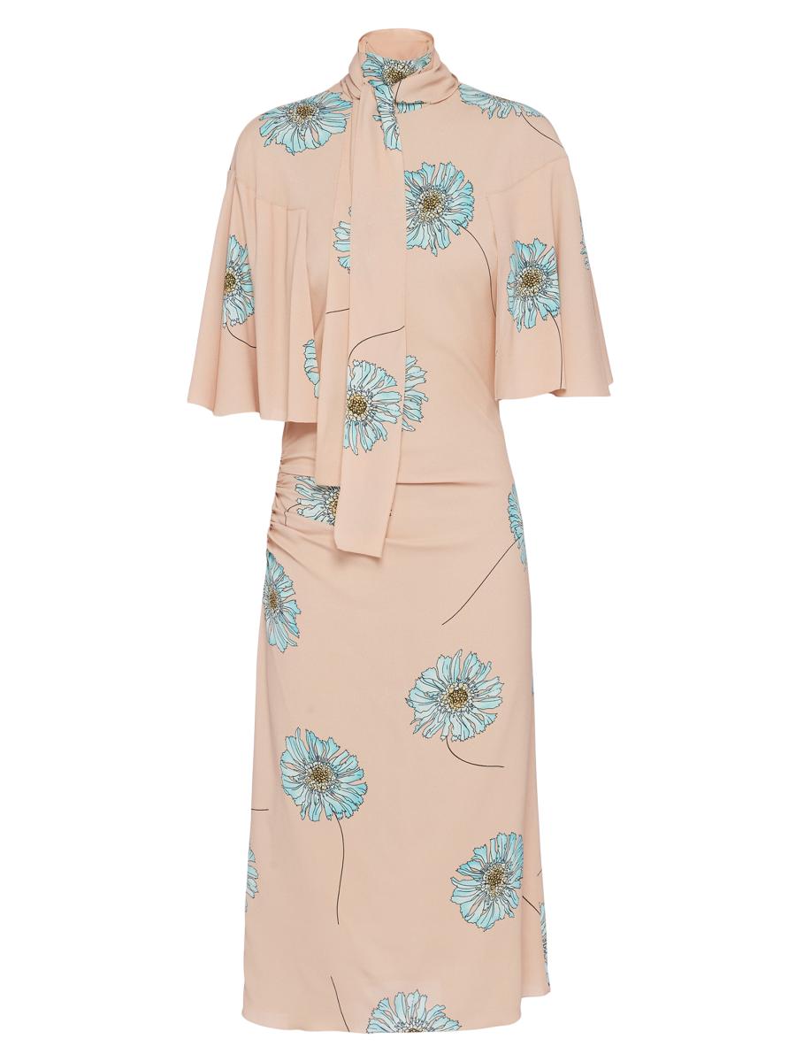 Prada Sable dress 関税込 Prada Sable Mini Dress | Saks Fifth Avenue