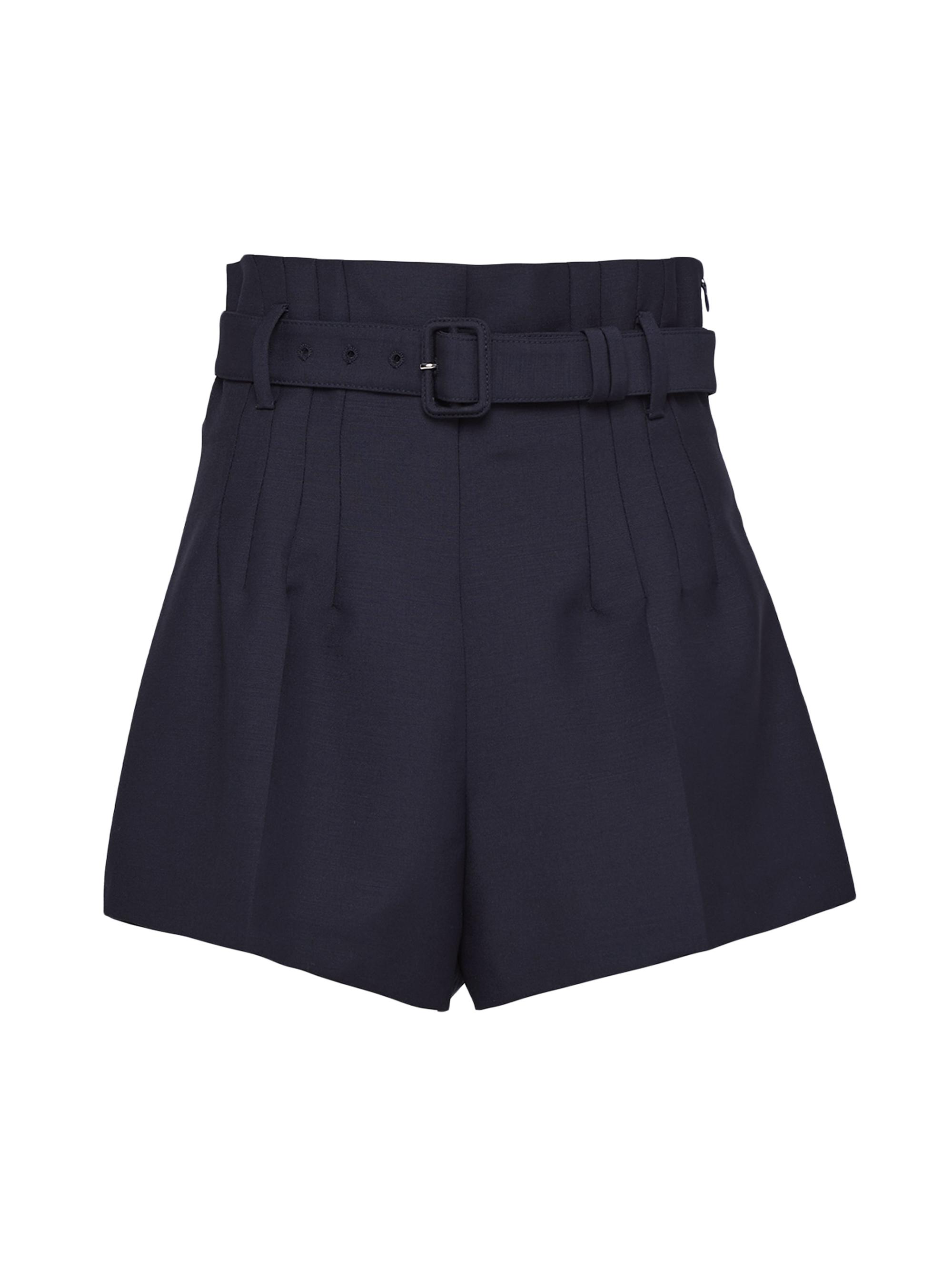 Prada Women's Light Mohair Shorts - Blue