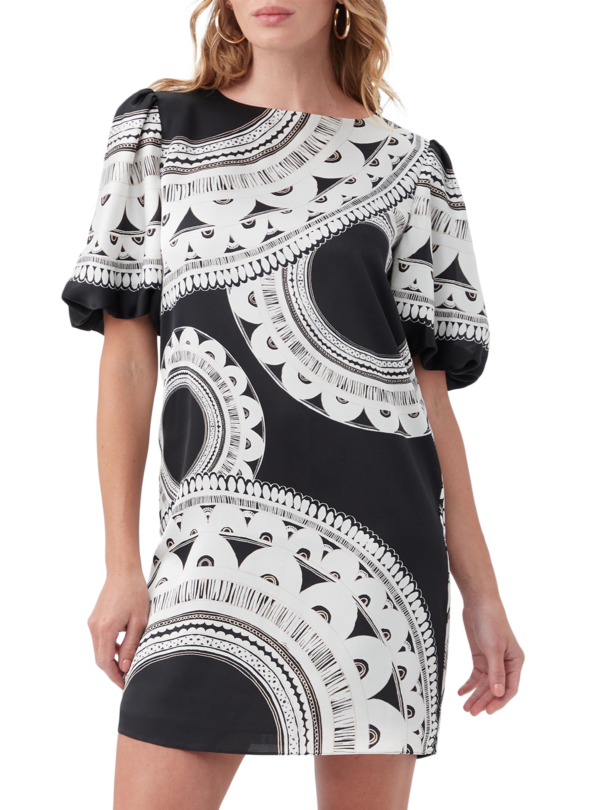 Trina Turk Luv Printed Short-Sleeve Minidress Saks Fifth Avenue - Main Image
