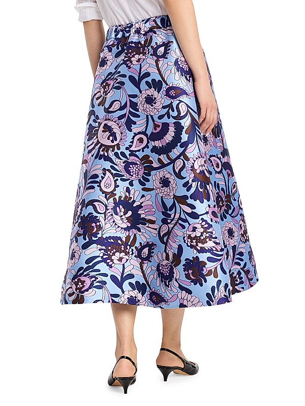 Shop kate spade new york Mainline Autumn Paisley Midi Skirt Shop kate spade new york Mainline Autumn Paisley Midi Skirt