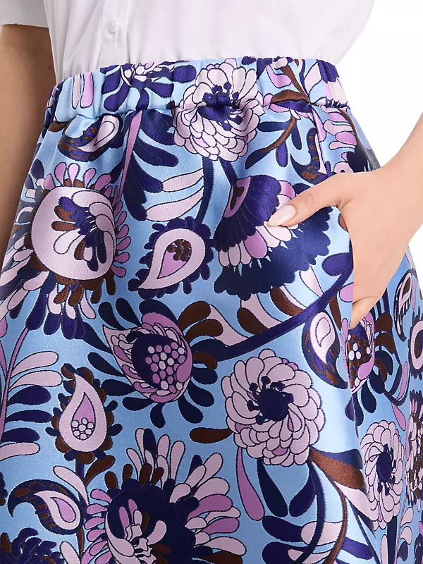 Shop kate spade new york Mainline Autumn Paisley Midi Skirt Shop kate spade new york Mainline Autumn Paisley Midi Skirt