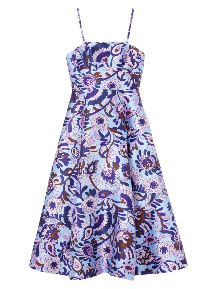 Kate Spade Women's Anita Brocade Floral Midi-dress