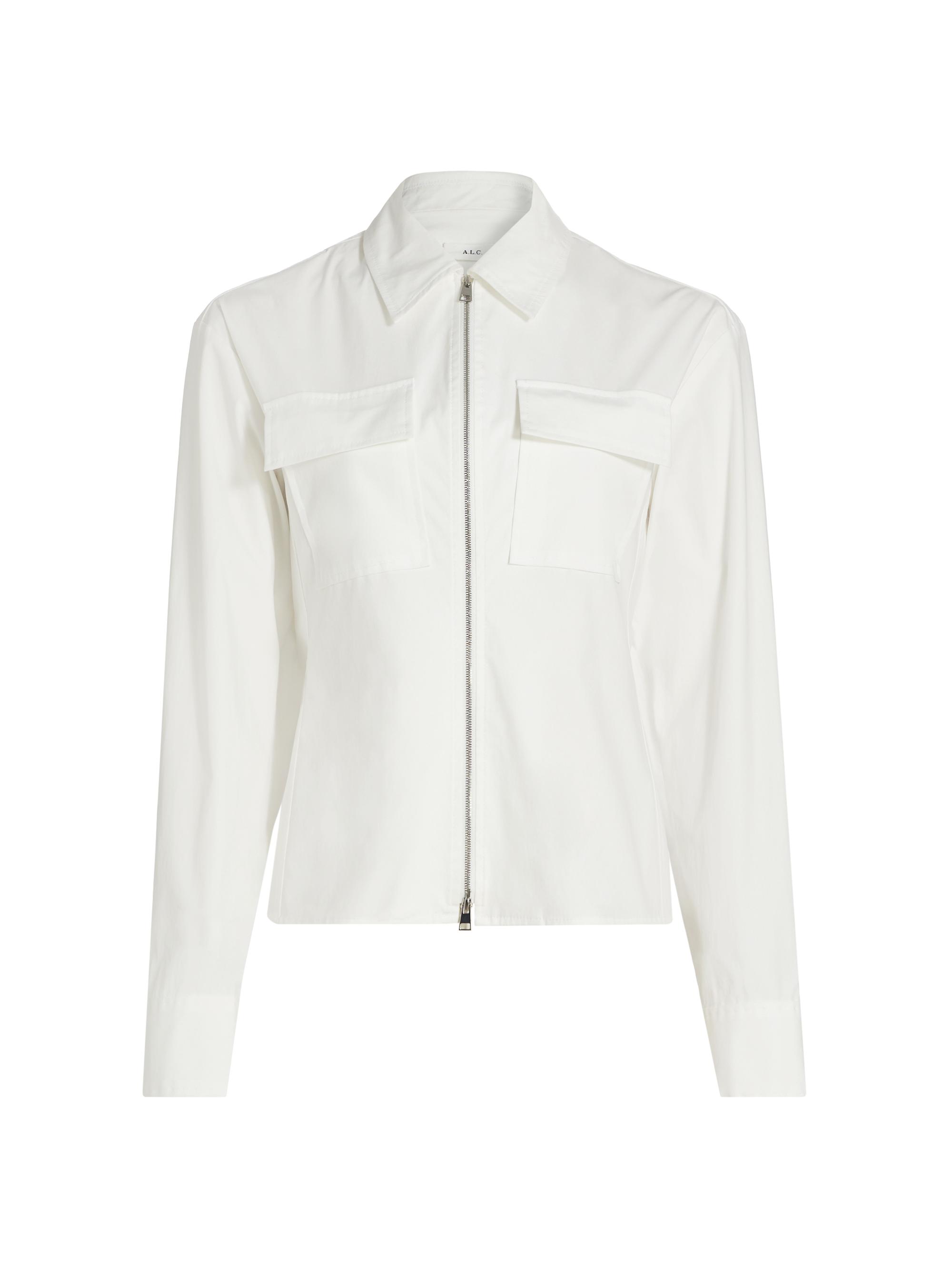 A.L.C. Sage Cotton-Blend Top | Saks Fifth Avenue