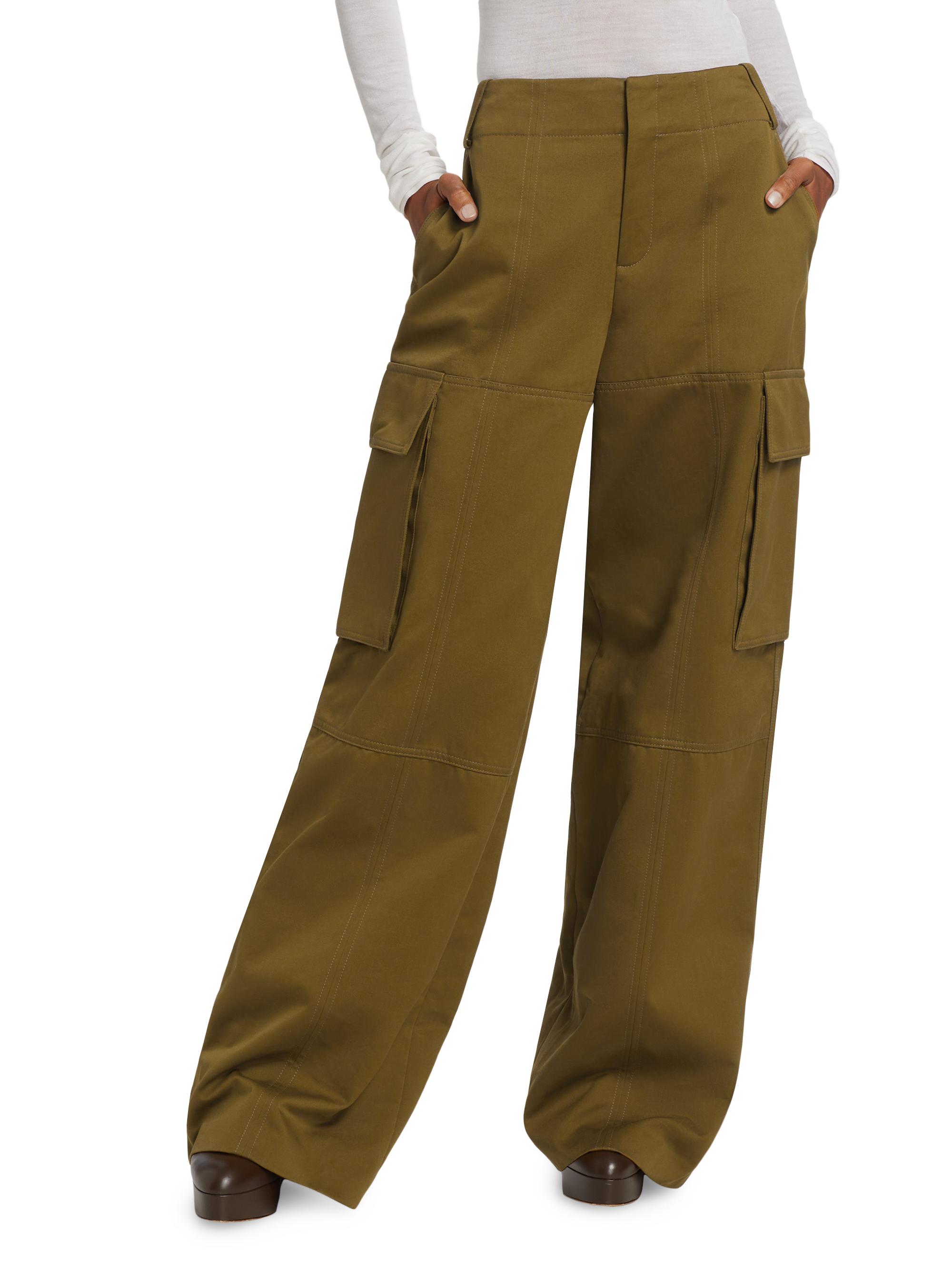 パンツ PU Coated Wide-Leg Cargo Pants PU Coated Wide-Leg Cargo Pants WN11369 – WONDER NOAH