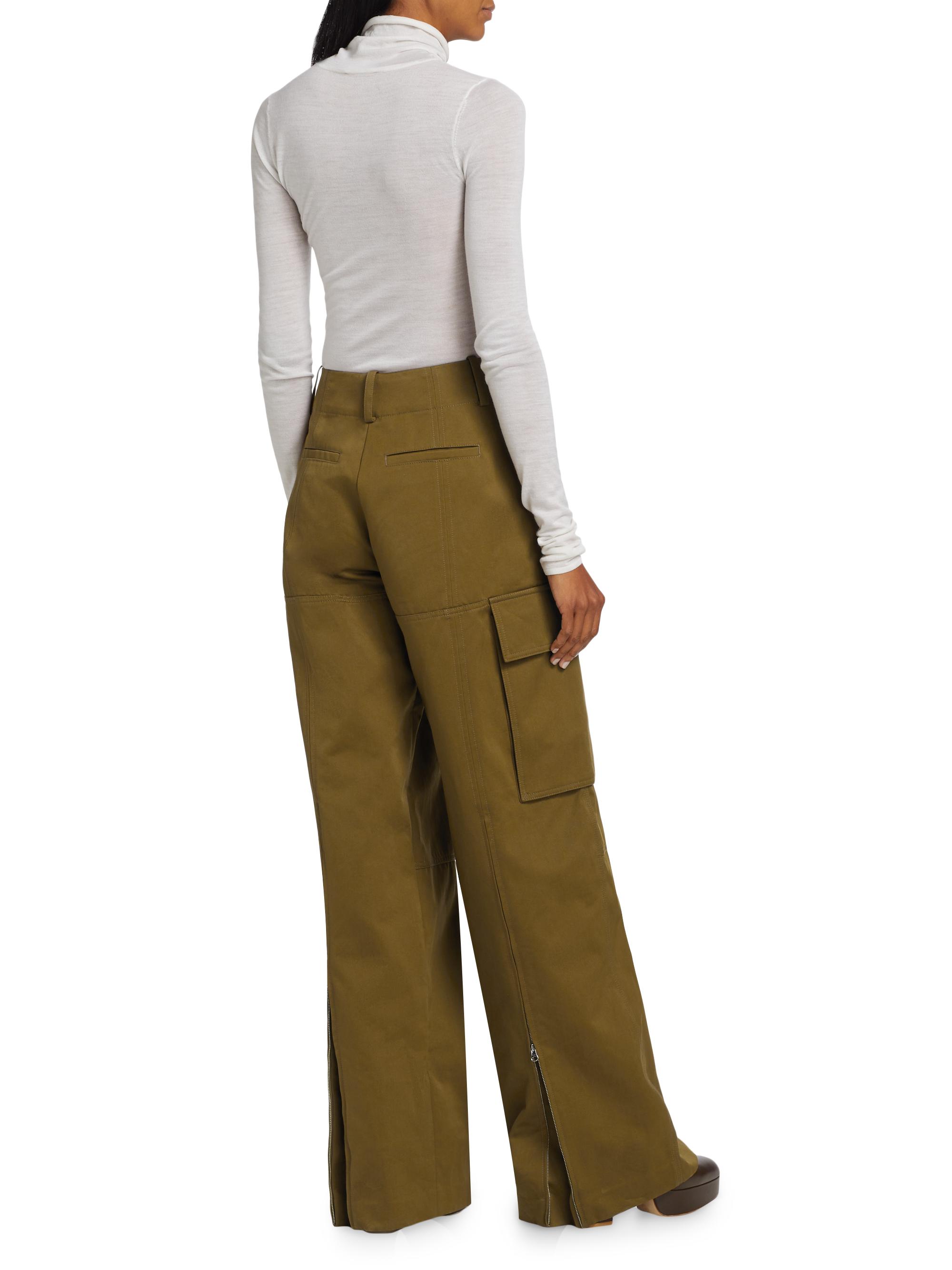 A.L.C. Hudson Cotton Wide-Leg Cargo Pants | Saks Fifth Avenue