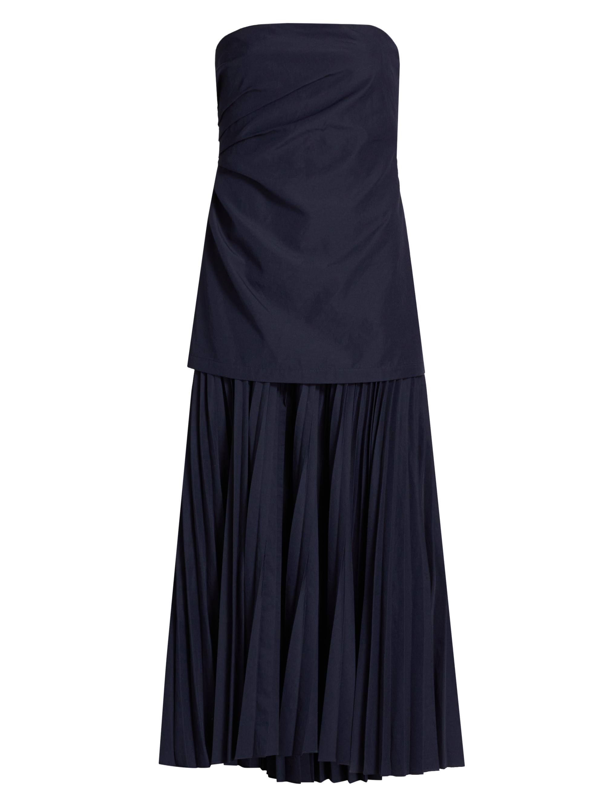 A.L.C. Women's Austin Strapless Maxi Dress - Maritime Navy