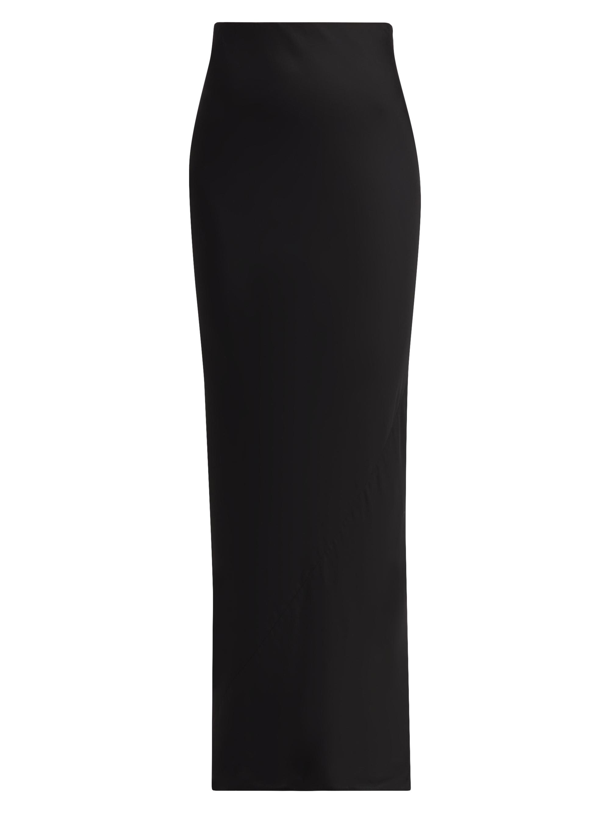 A.L.C. Women's Greta Satin Maxi Skirt - Black
