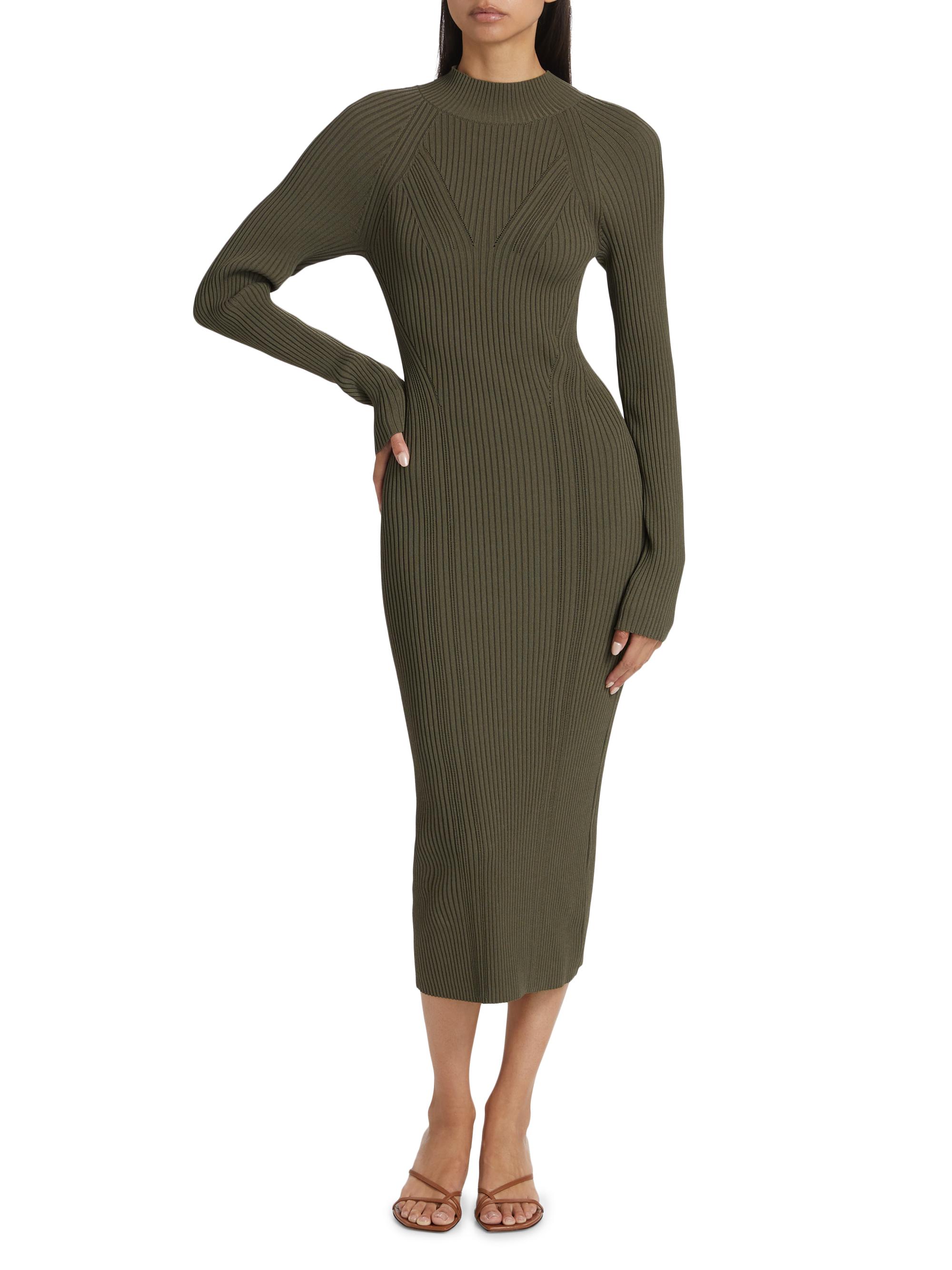 A.L.C. Halle Knit Midi-Dress | Saks Fifth Avenue
