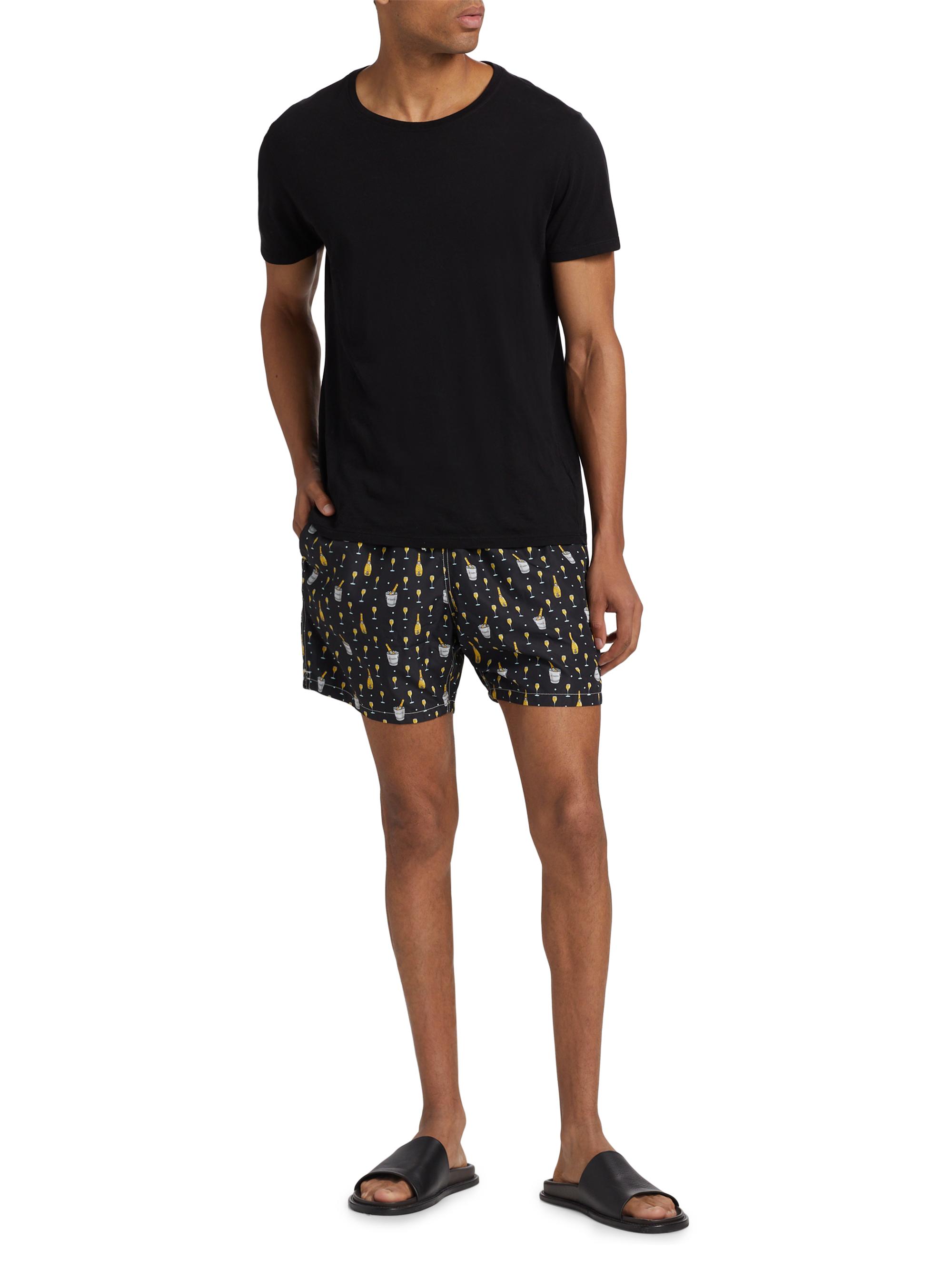 MC2 SAINT BARTH Men Lightweight Swim Shorts Lighting Micro Fantasy Regular Sail main image 1