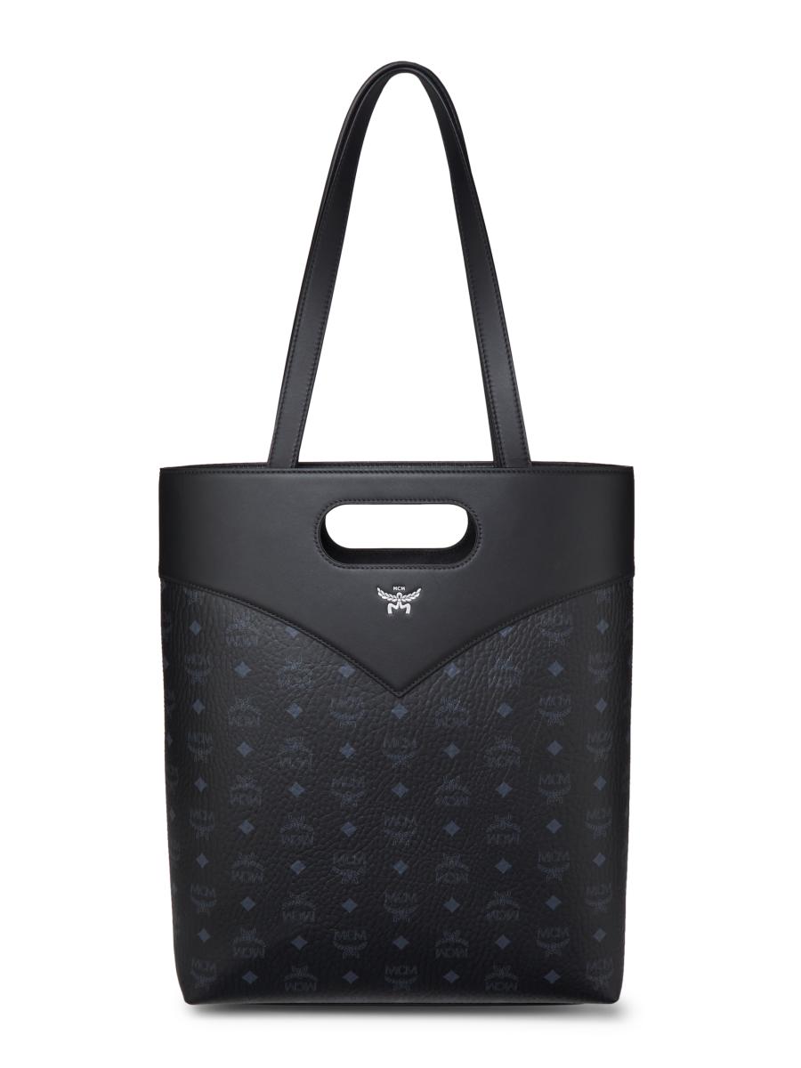 バッグ MCM VISETOS MONOGRAM LOGO HAND BAG PORCH MCM Vintage White Monogram Visetos Boston Bag with BONUS