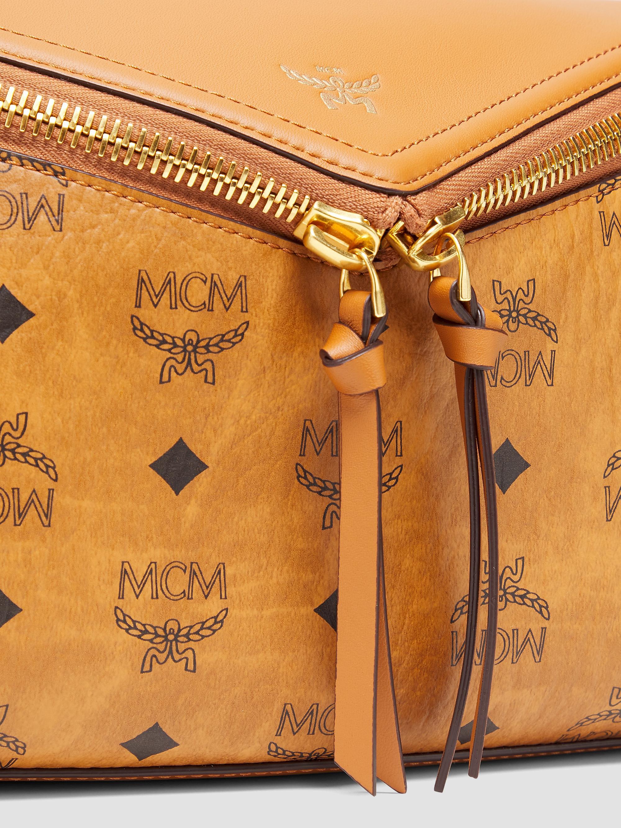 MCM Diamant 3D Small Faux-Leather Shoulder Bag | Saks Fifth Avenue