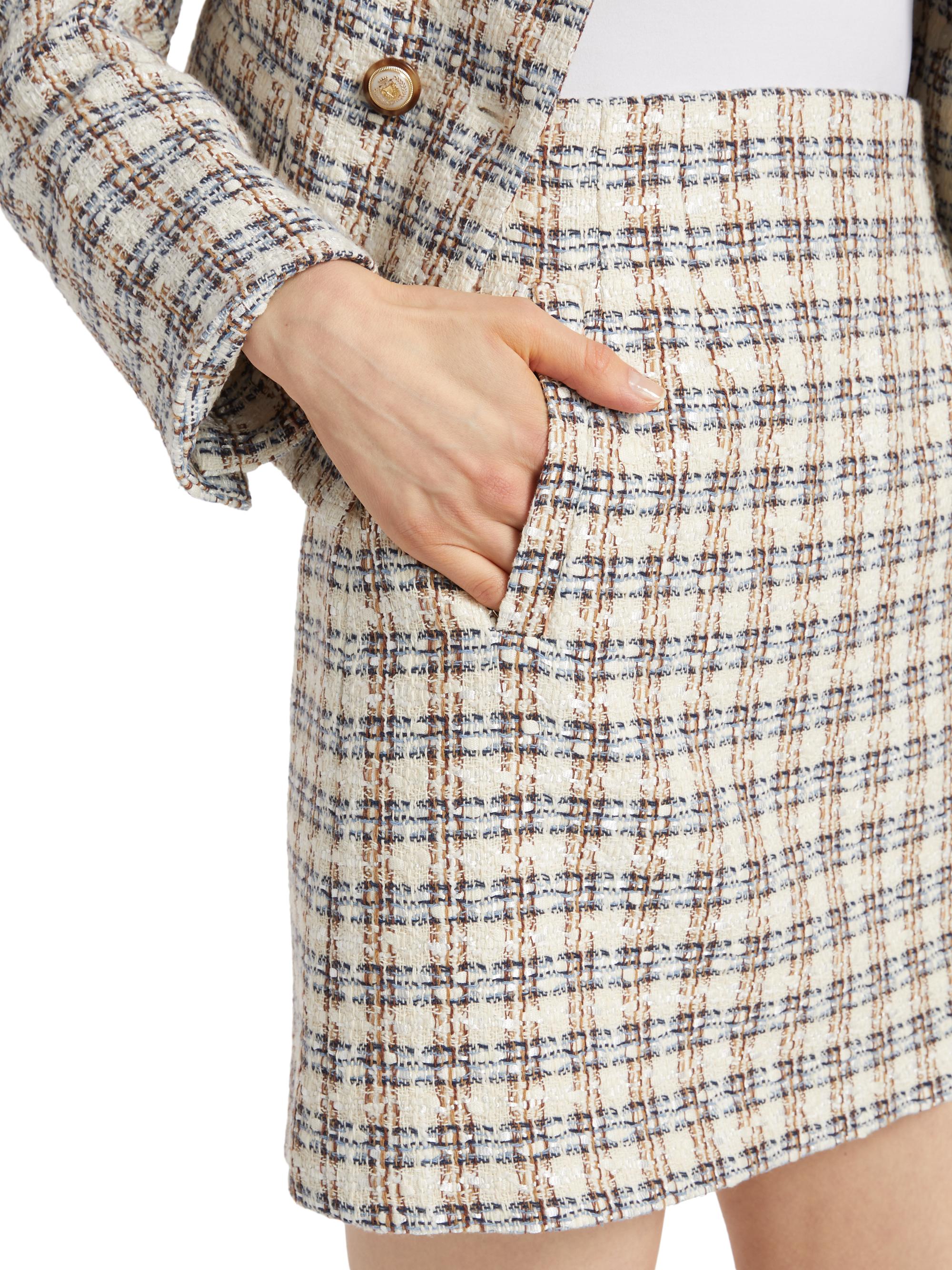 Hemingway Check Tweed Long Skirt&Jacket Hemingway Check Tweed Long