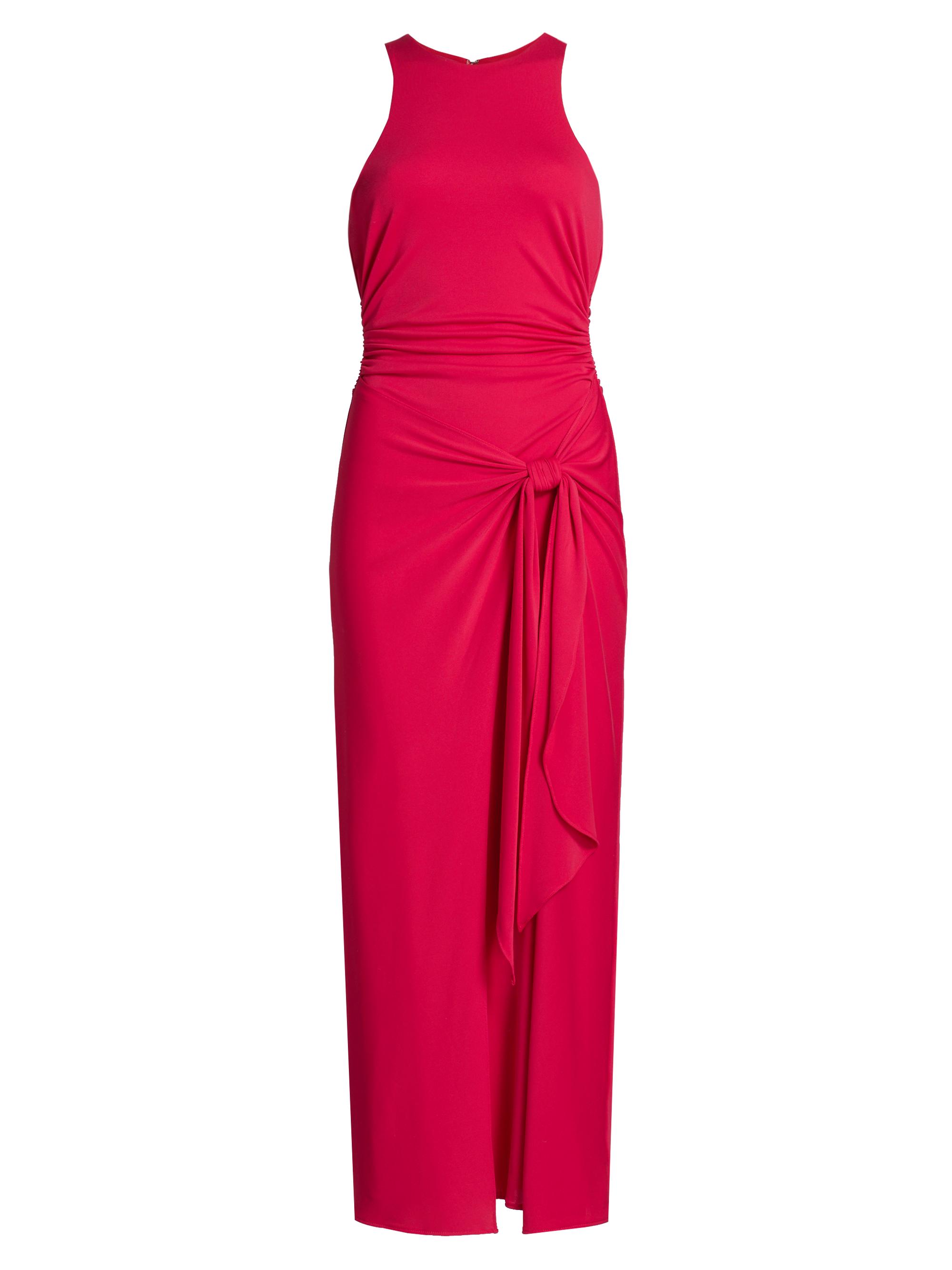 Cinq à Sept Women's Andie Knotted Knit Maxi Dress - Camilla Red