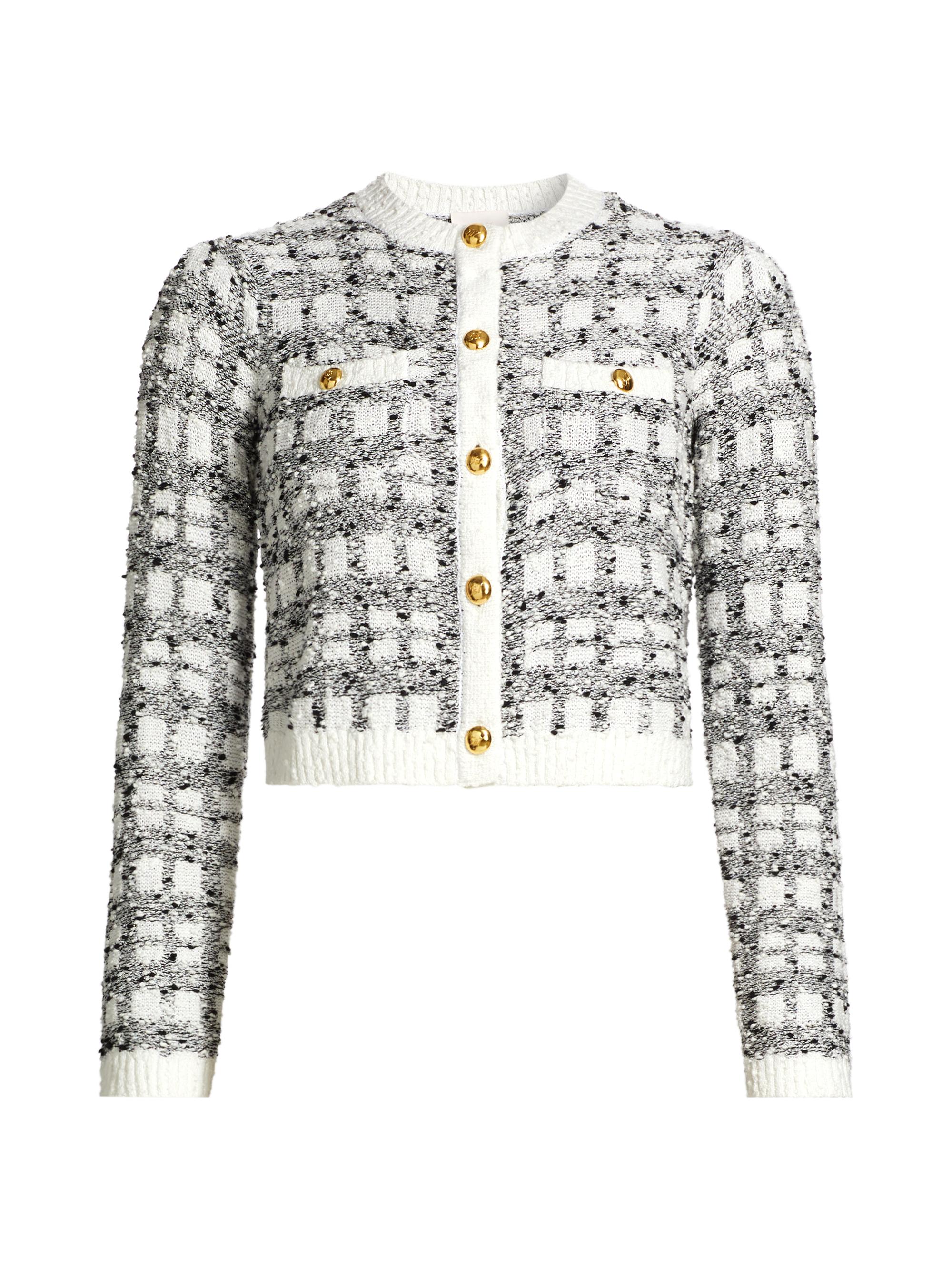 トップス Herlipto Crillon Boucle Cardigan Swan Herlipto Crillon Boucle Cardigan Swan Her lip to - herlipto