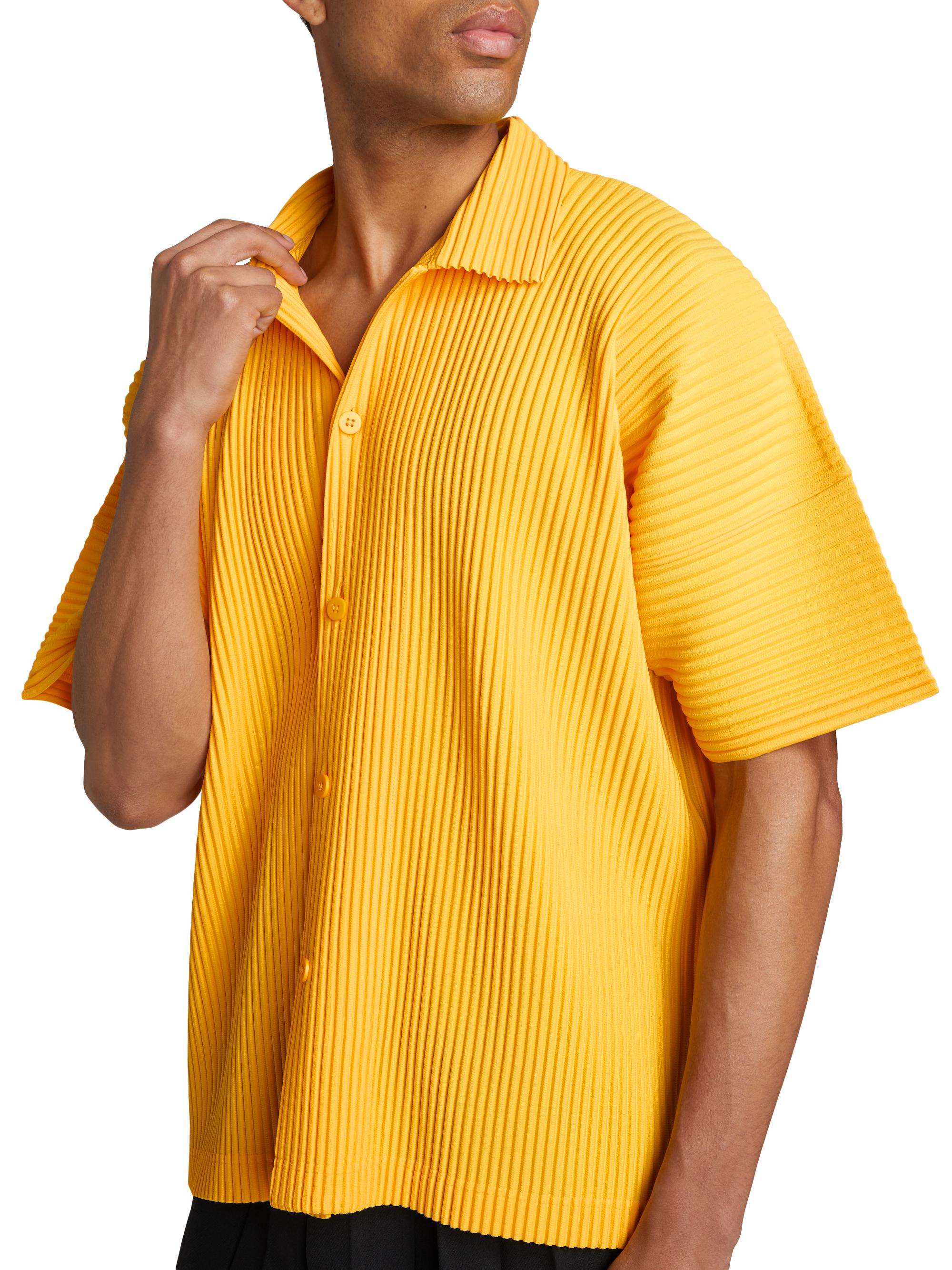 ３日まで　HOMME PLISSÉ ISSEY MIYAKE エッジシャツ Edge Shirt