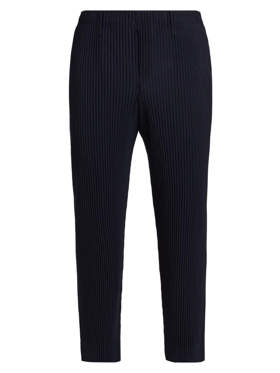 Homme Plissé Issey Miyake Basic Straight-Fit Pleated Pants