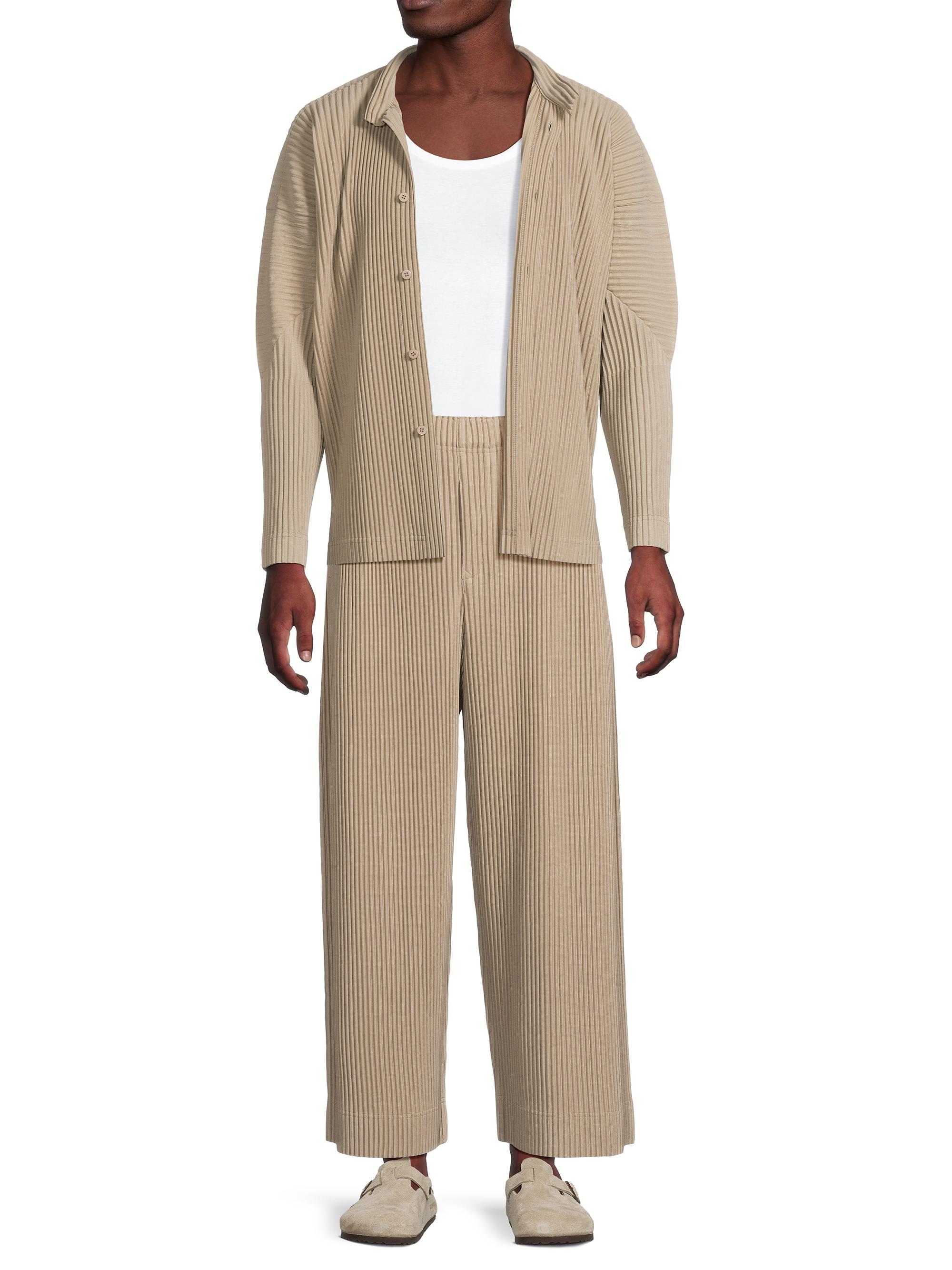 HOMME PLISSÉ ISSEY MIYAKE プリーツメッシュパンツ HOMME PLISSÉ ISSEY MIYAKE OCTOBER BASICS Pleated Trousers