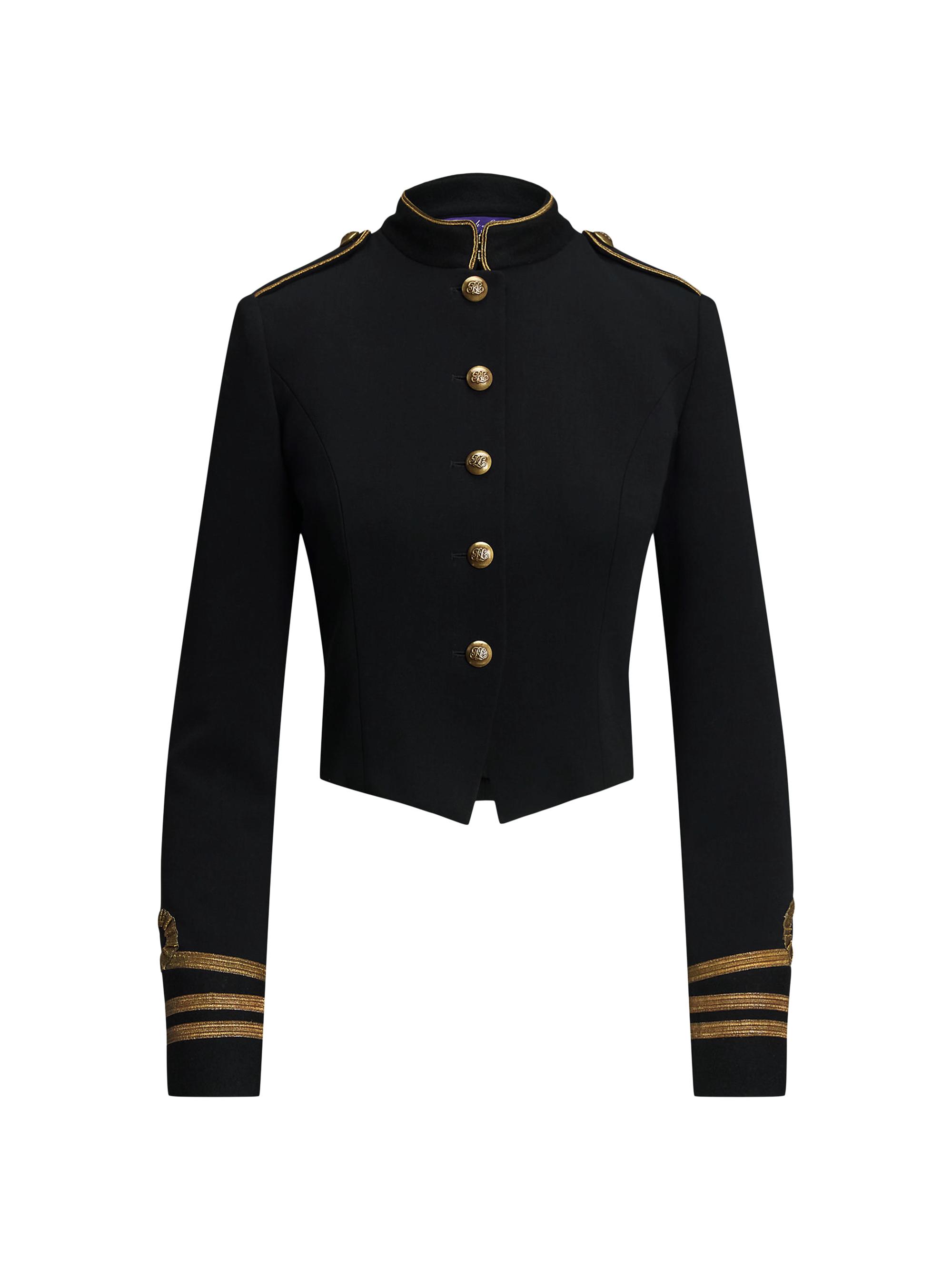 Ralph Lauren Collection Wool-Blend Soutache Jacket | Saks Fifth Avenue