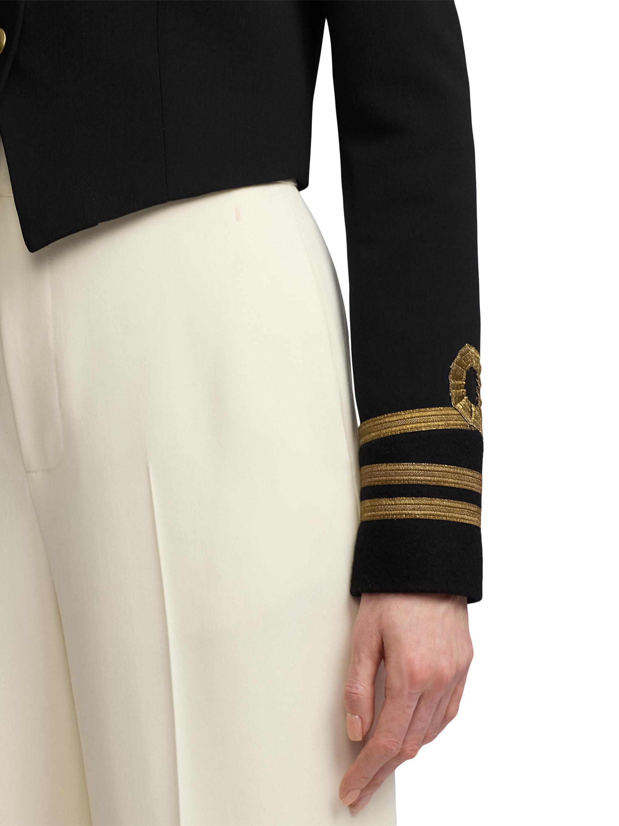 Ralph Lauren Collection Wool-Blend Soutache Jacket | Saks Fifth Avenue