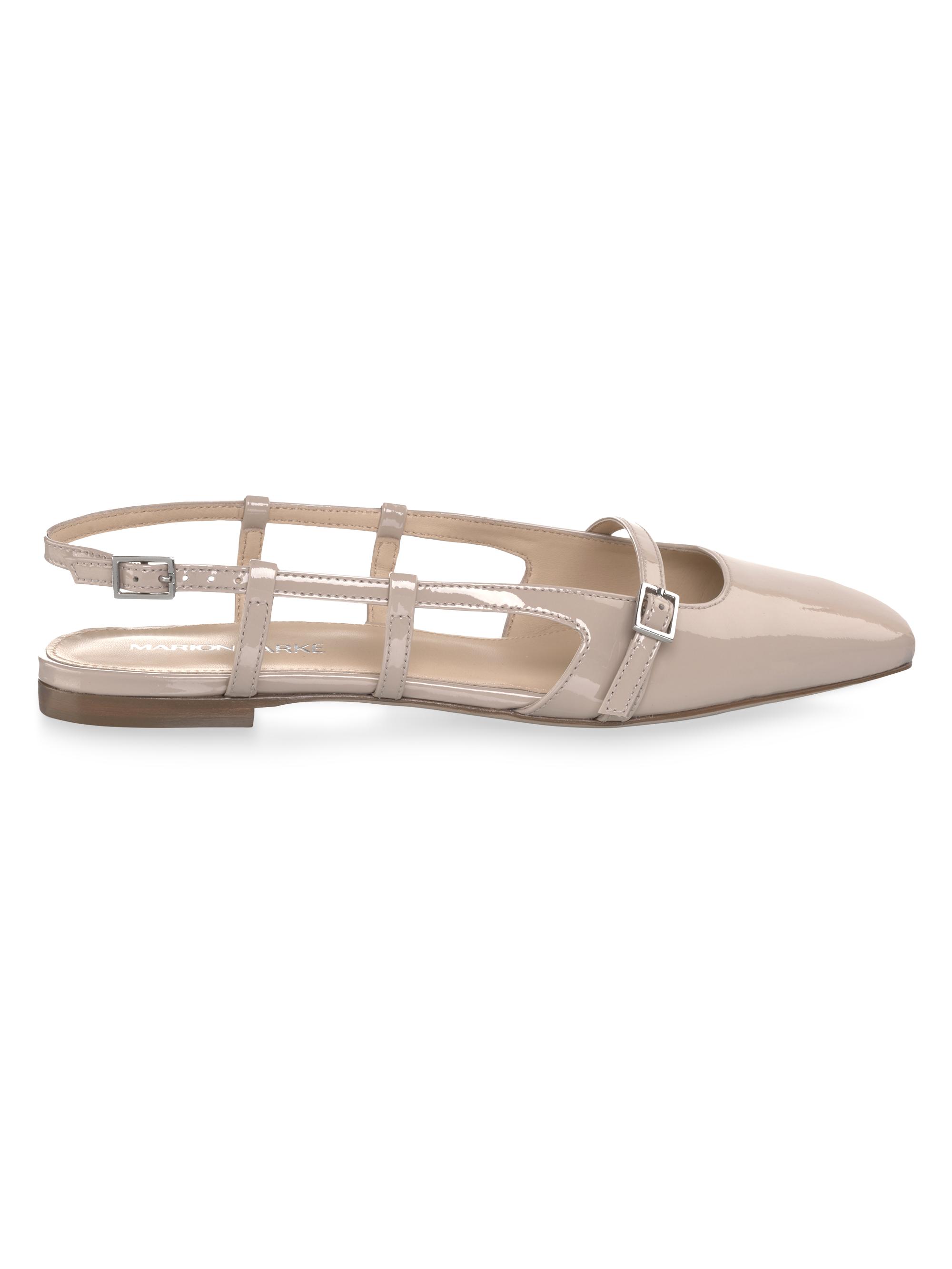 Marion Parke Women's Mary Jane Flats - Powder