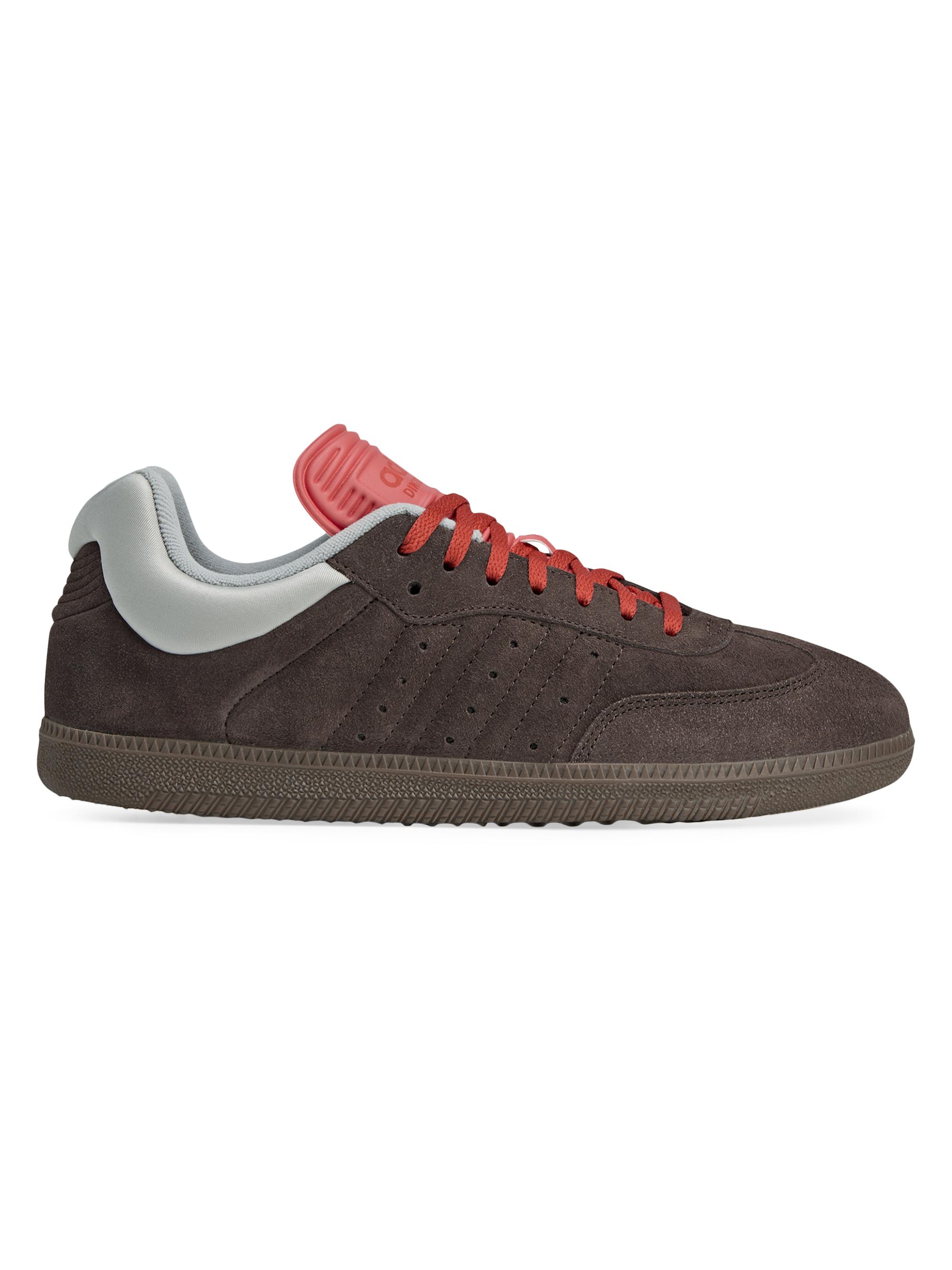 adidas Men's Unisex  x Dingyun Zhang Samba Suede Sneakers - Brown Oxide Surf