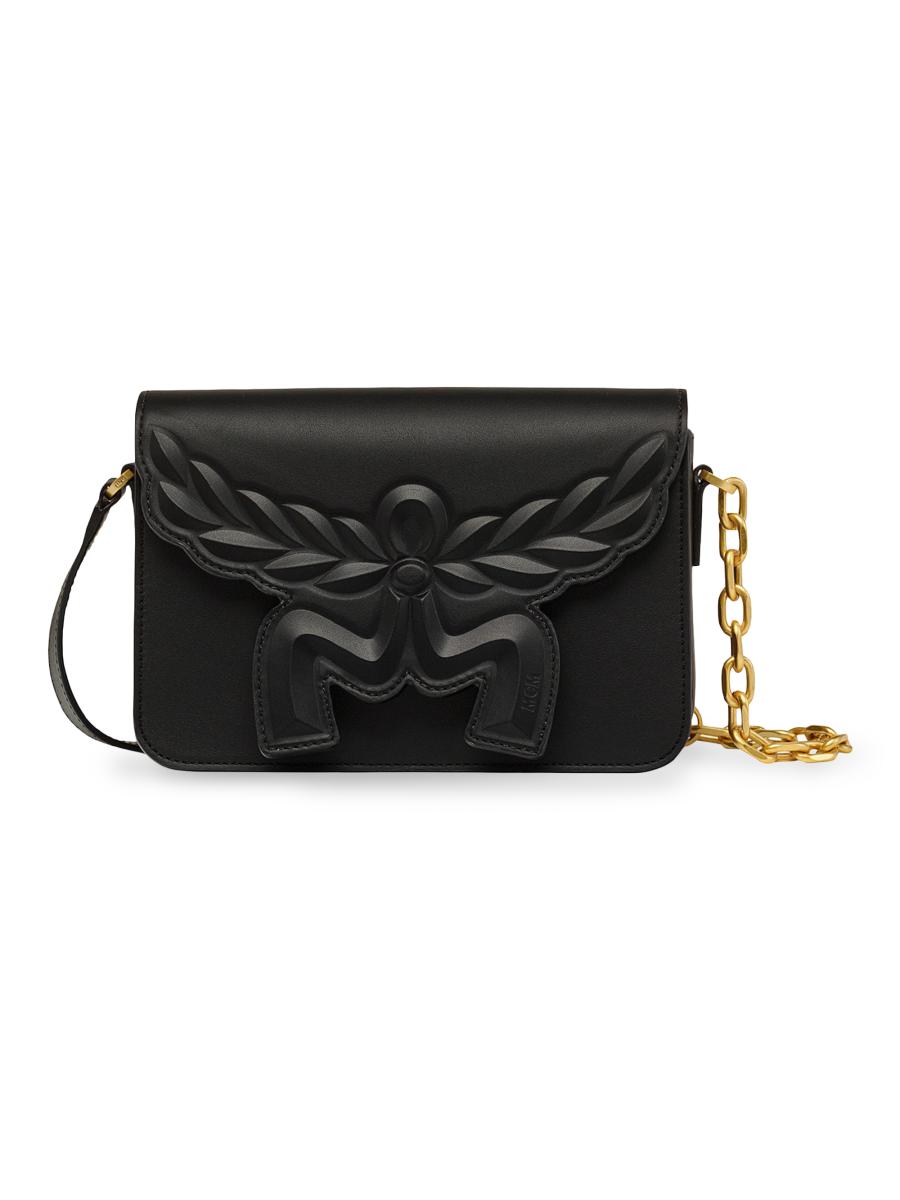 MCM Maxi Himmel Leather Crossbody Bag | Saks Fifth Avenue