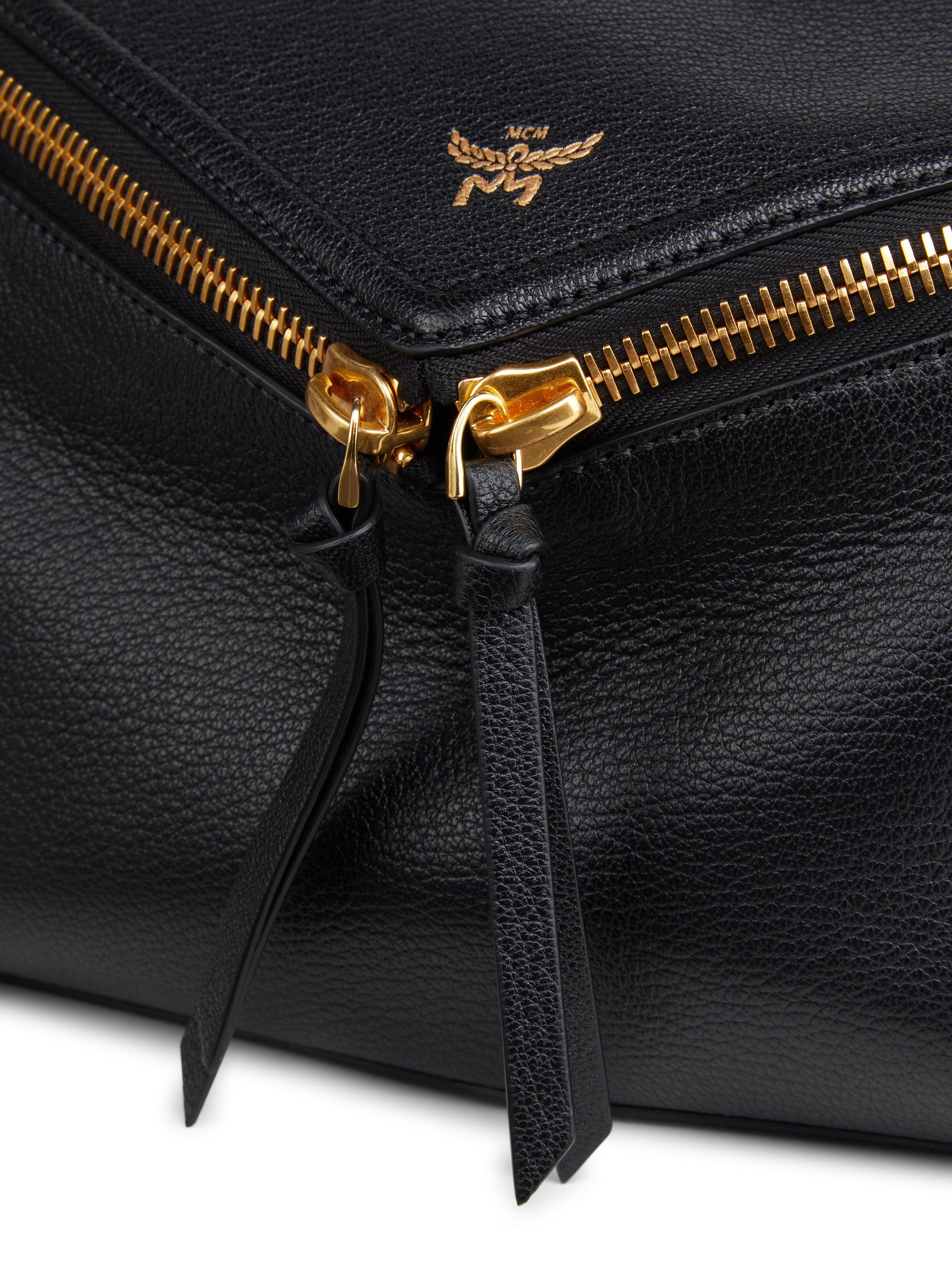MCM Diamant 3D Small Leather Shoulder Bag | Saks Fifth Avenue
