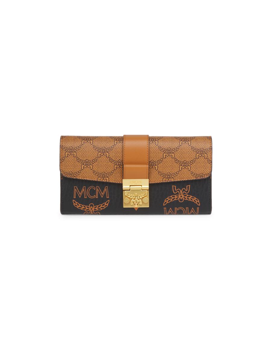 MCM Tracy Monogram Wallet-On-Chain Bag | Saks Fifth Avenue