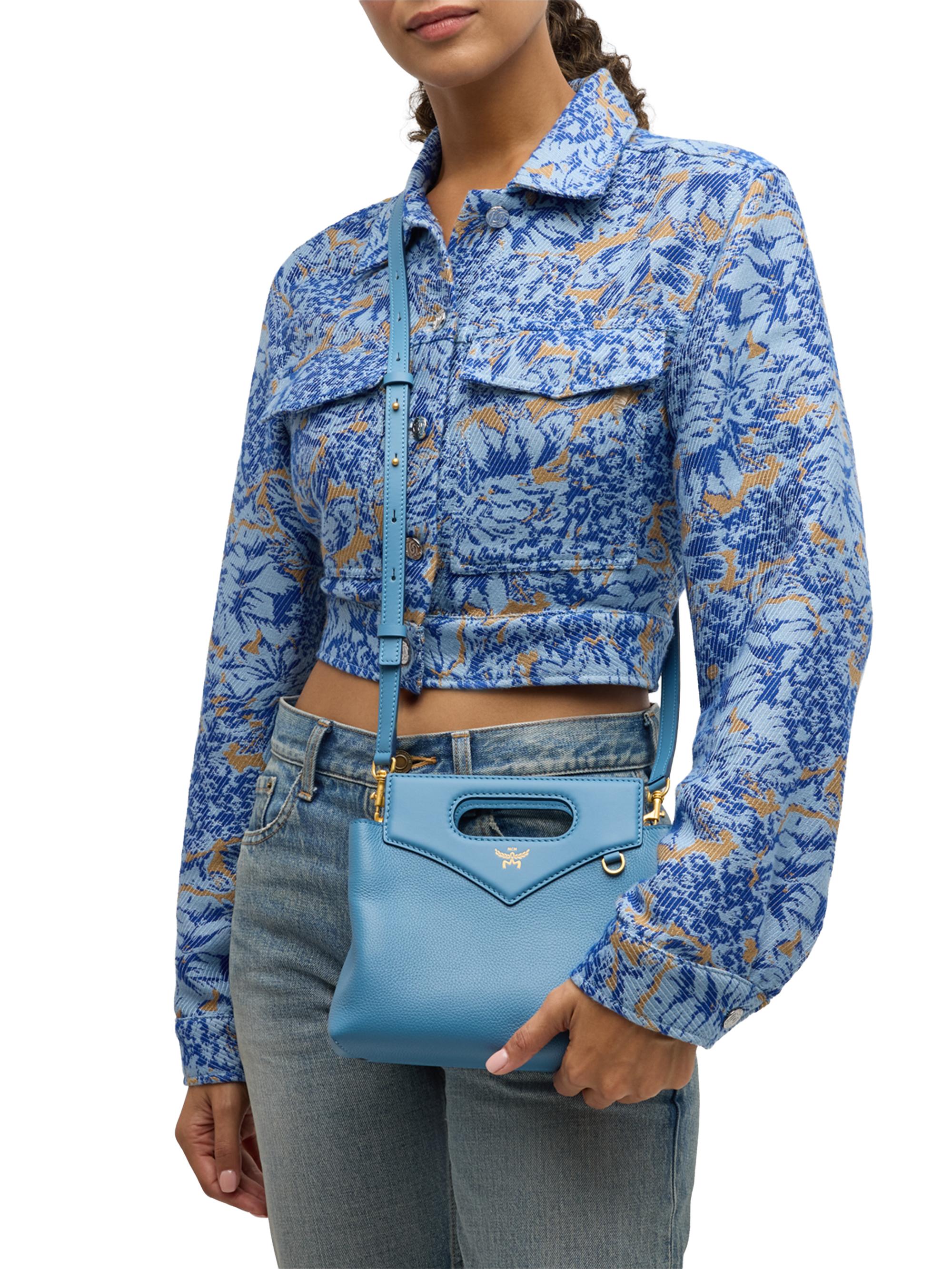 MCM Diamant Mini Leather Crossbody Bag | Saks Fifth Avenue