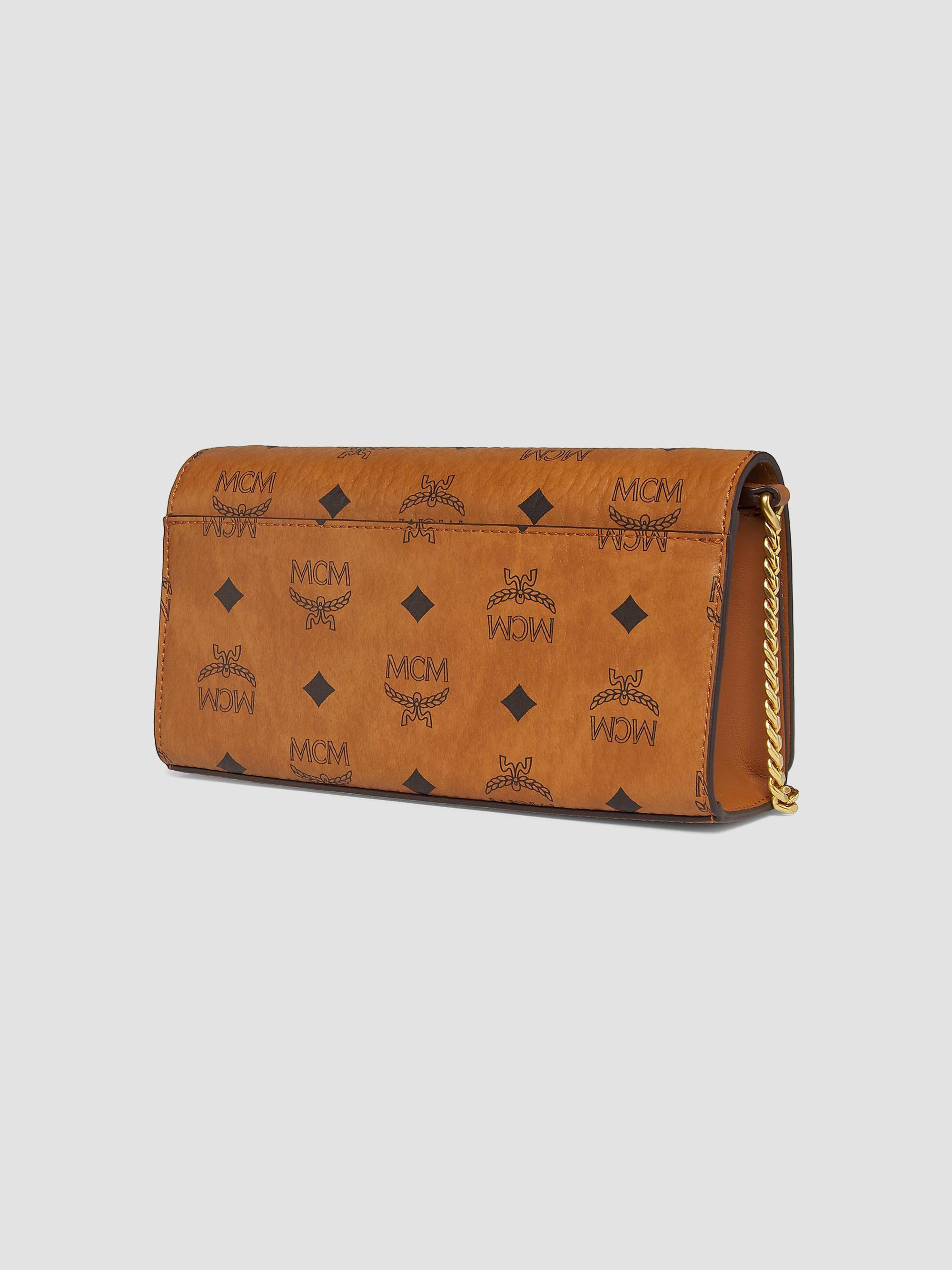 MCM Visetos Leather Mini Crossbody Bag | Saks Fifth Avenue