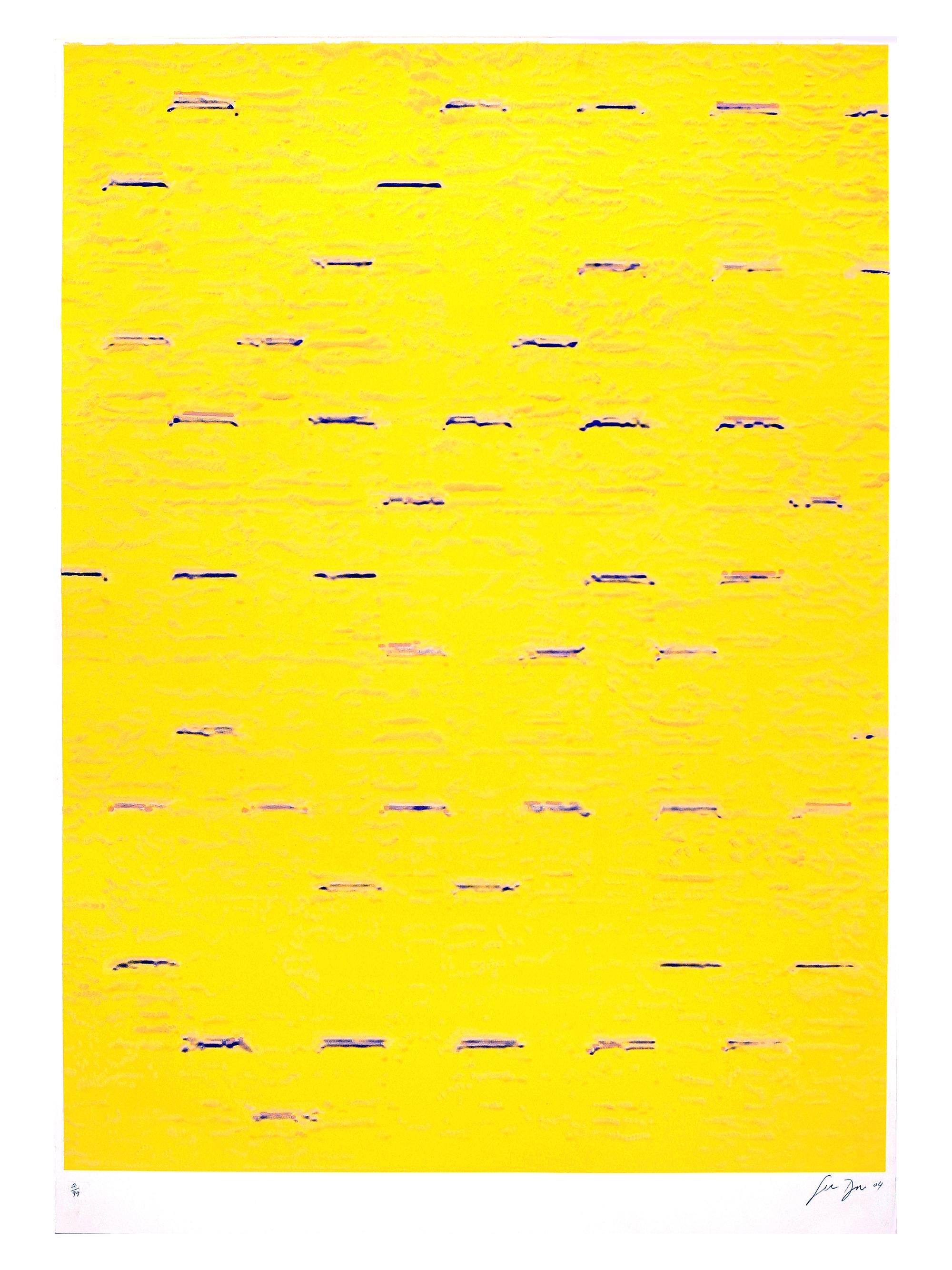 'Sin Título I'' Screenprint On Paper, 52'' x 35''