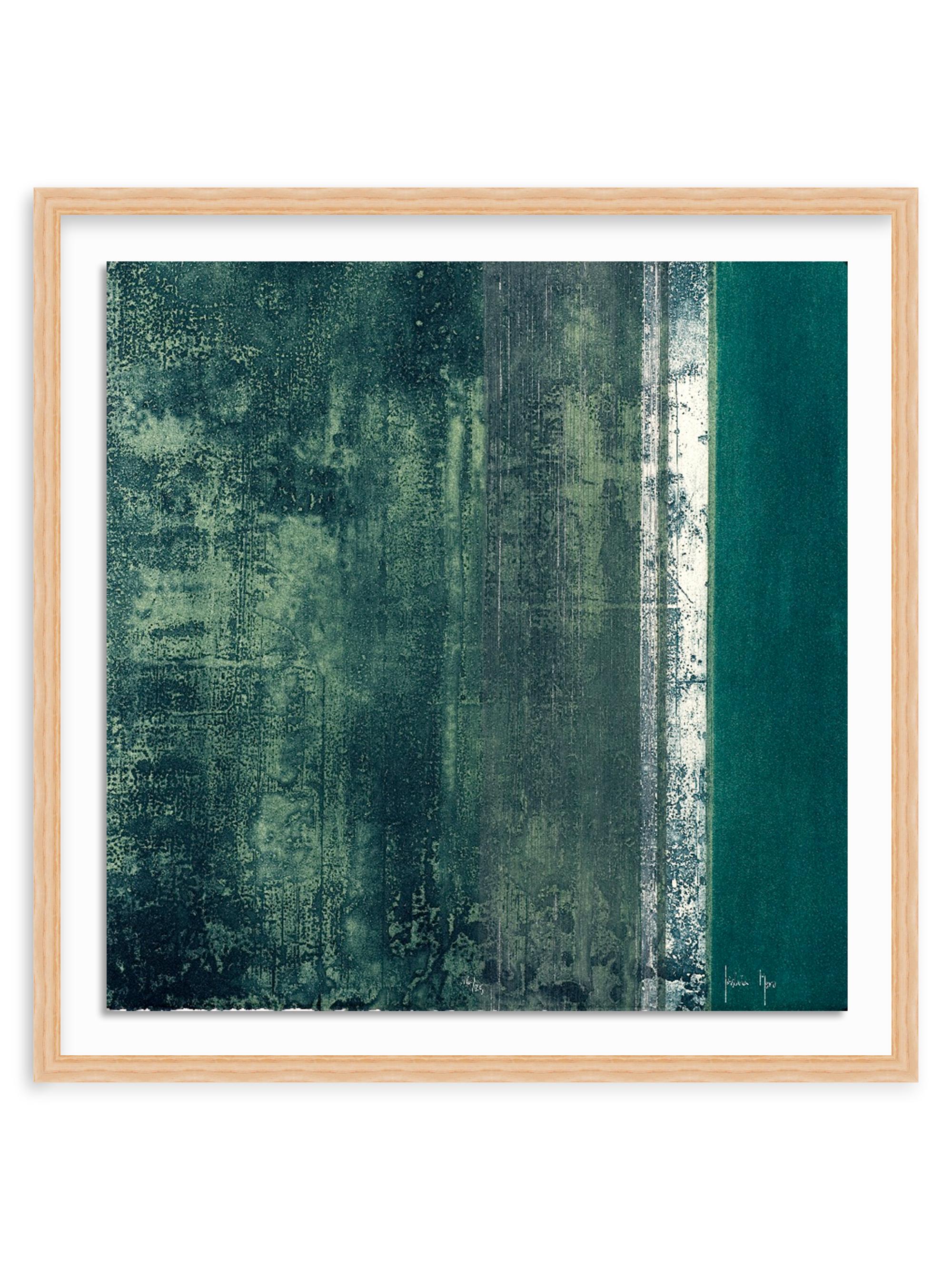 Saskia Moro ''Cuarto Menguante''Framed Engraving on Paper, 26''x 26''