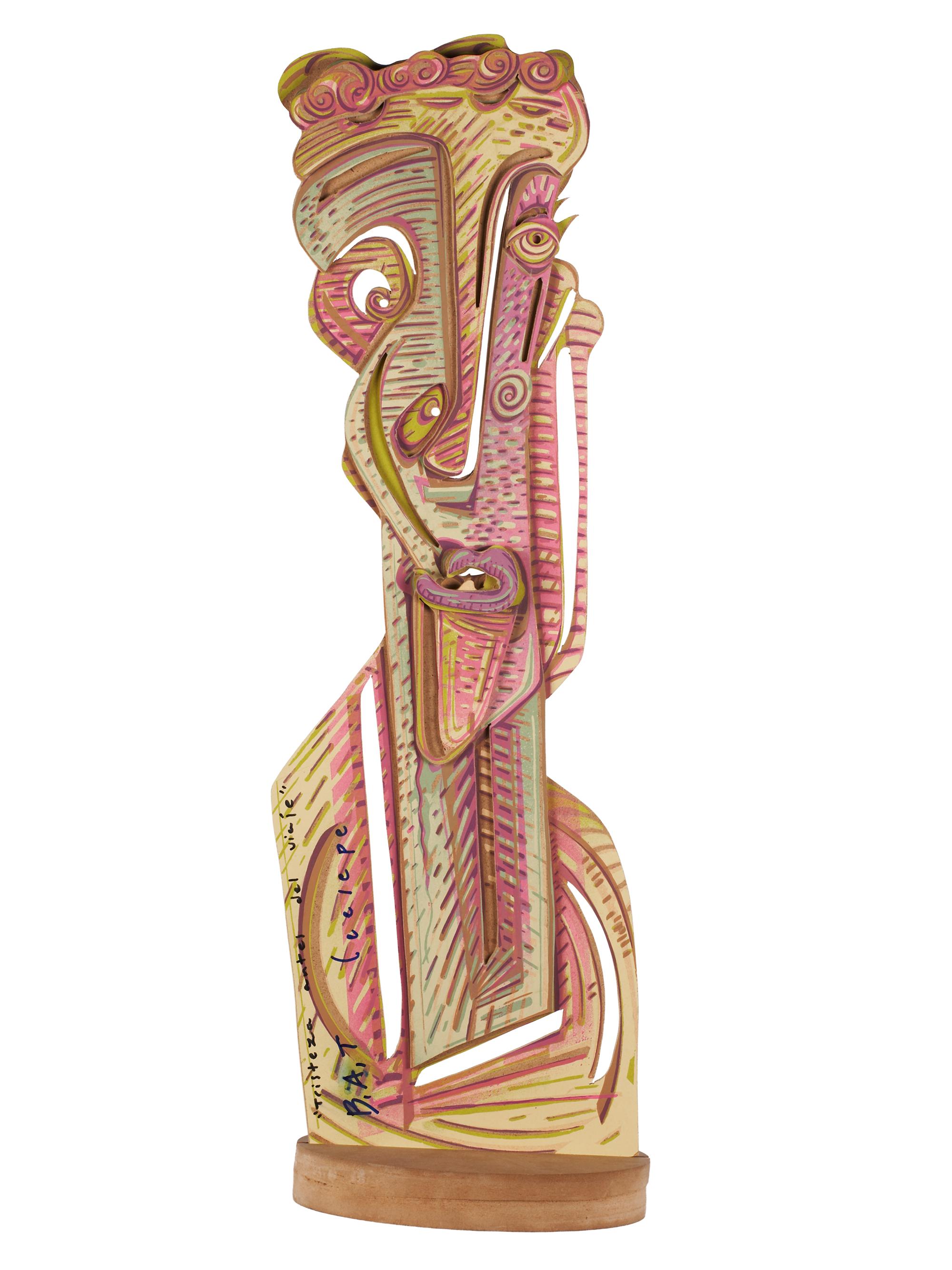 Carlos Sánchez Pérez ''Tristeza antes del viaje''Mixed on Mixed, 32''x 24''