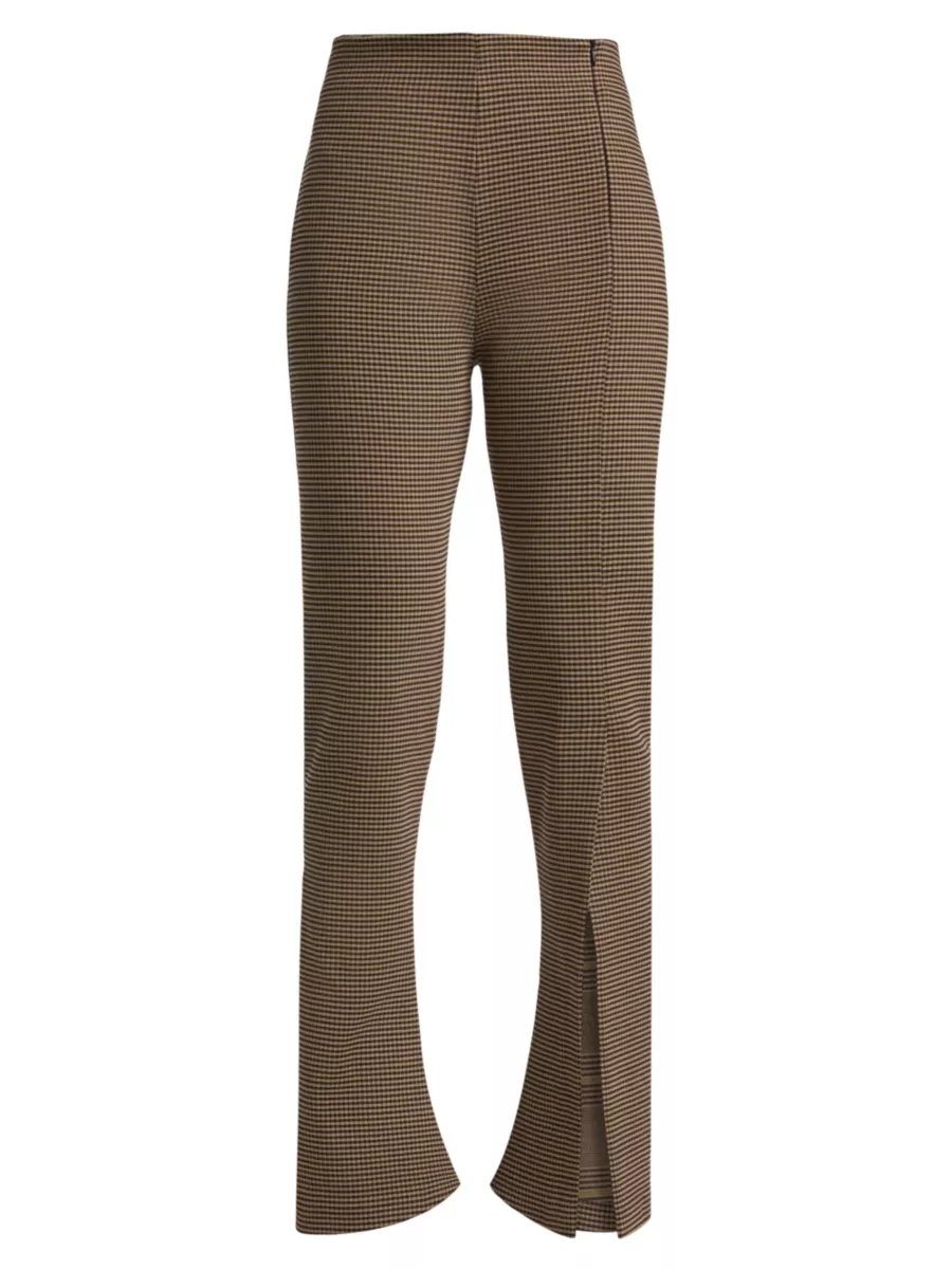 Shop A.W.A.K.E. Mode Fitted Gingham Pants | Saks Fifth Avenue