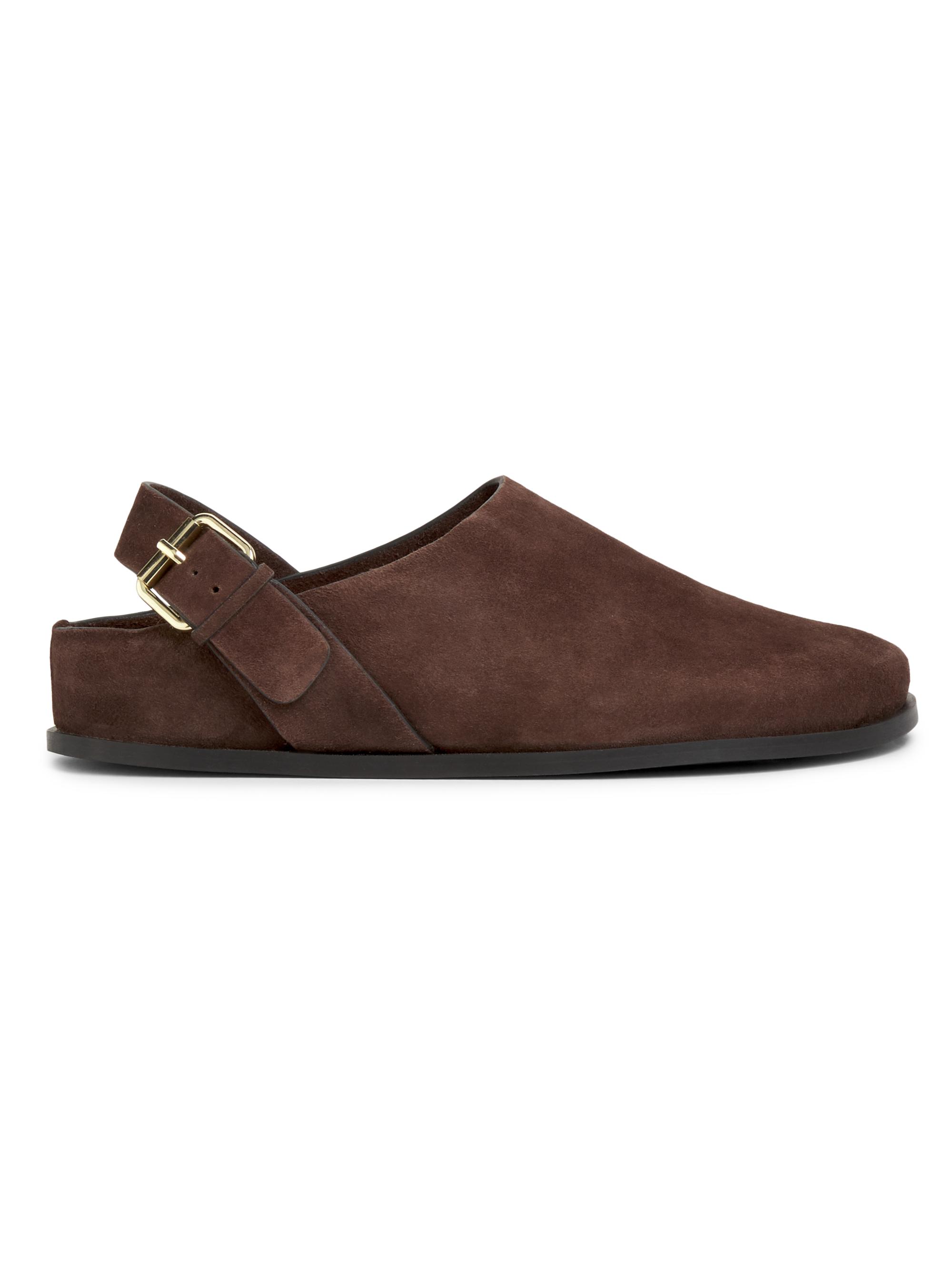 A.Emery Women's Louis Suede Clogs - Pecan