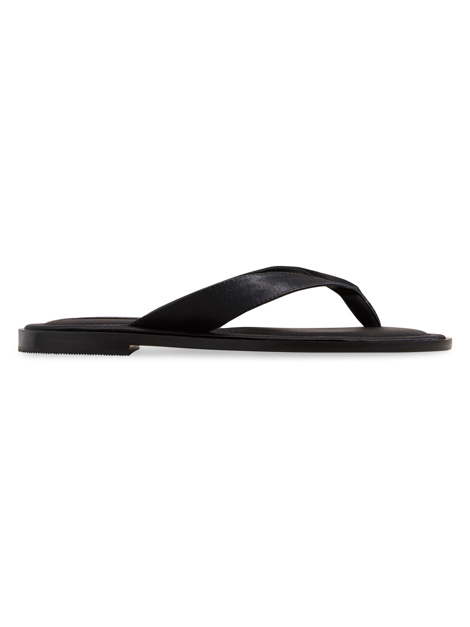A.Emery Women's Morgan Satin Sandals - Black