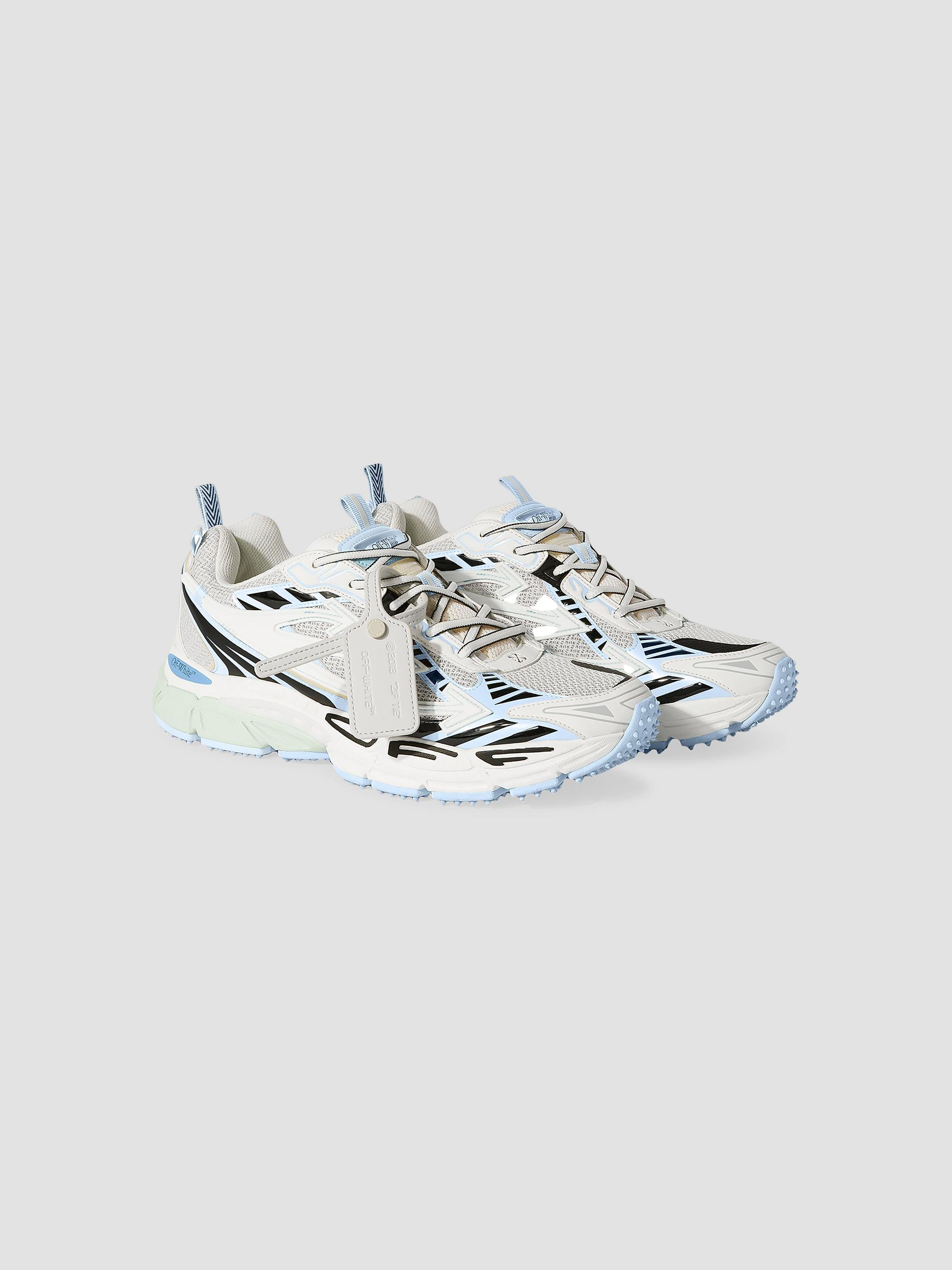 Off-White Men's Be Right Back Military Sneakers - Light Blue | Thumbnail 2