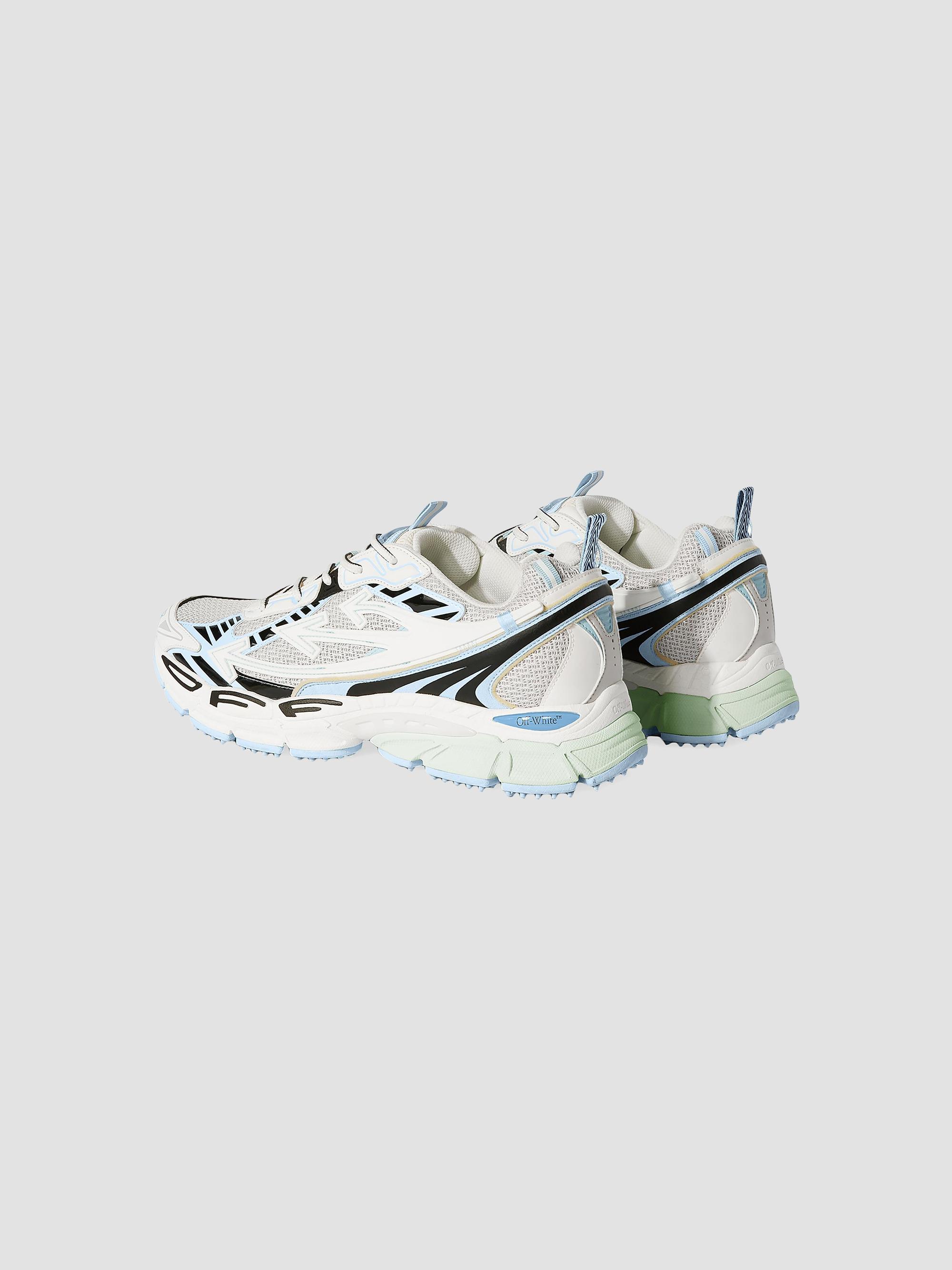 Off-White Men's Be Right Back Military Sneakers - Light Blue | Thumbnail 3