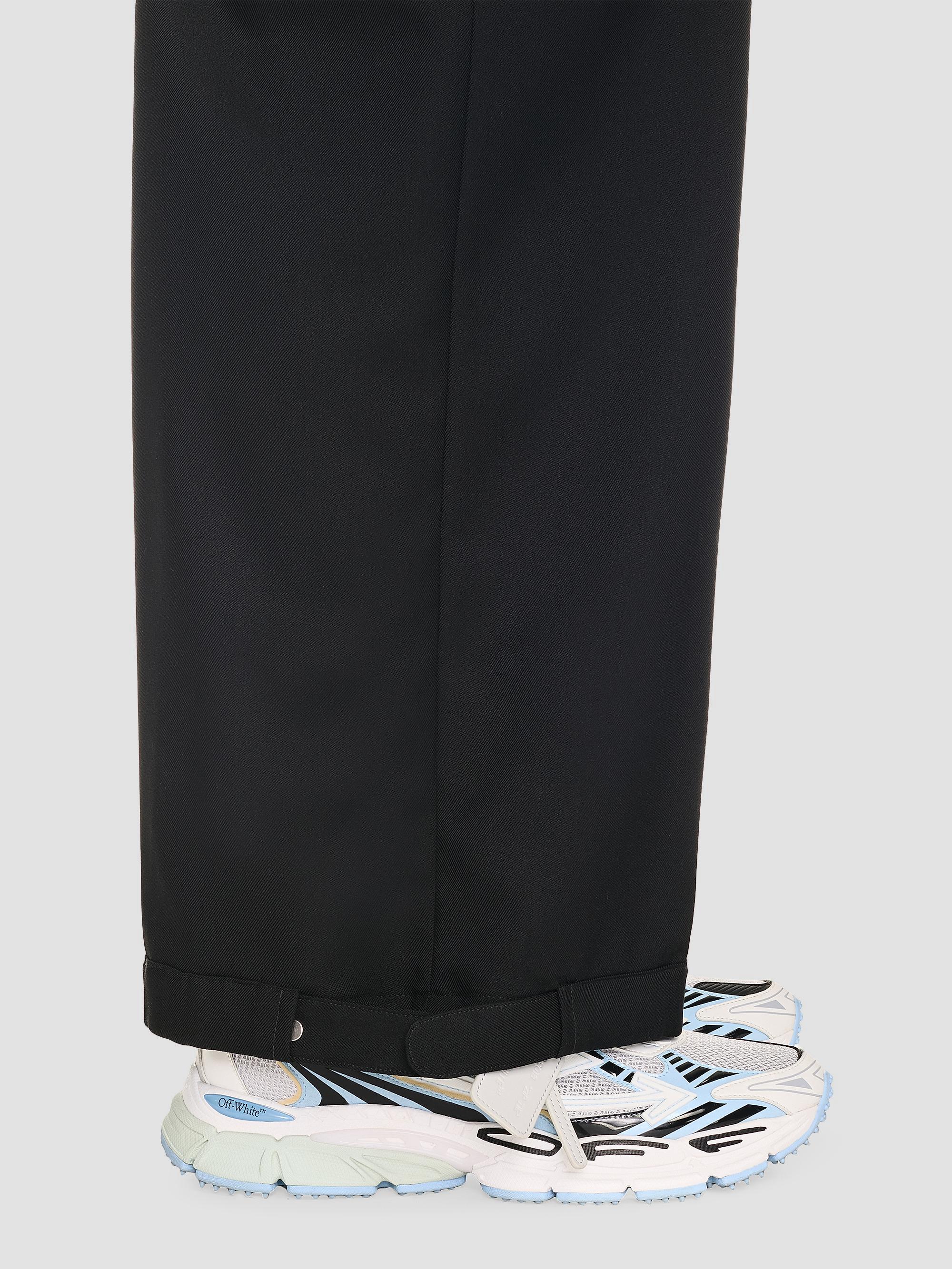 Off-White Men's Be Right Back Military Sneakers - Light Blue | Thumbnail 6
