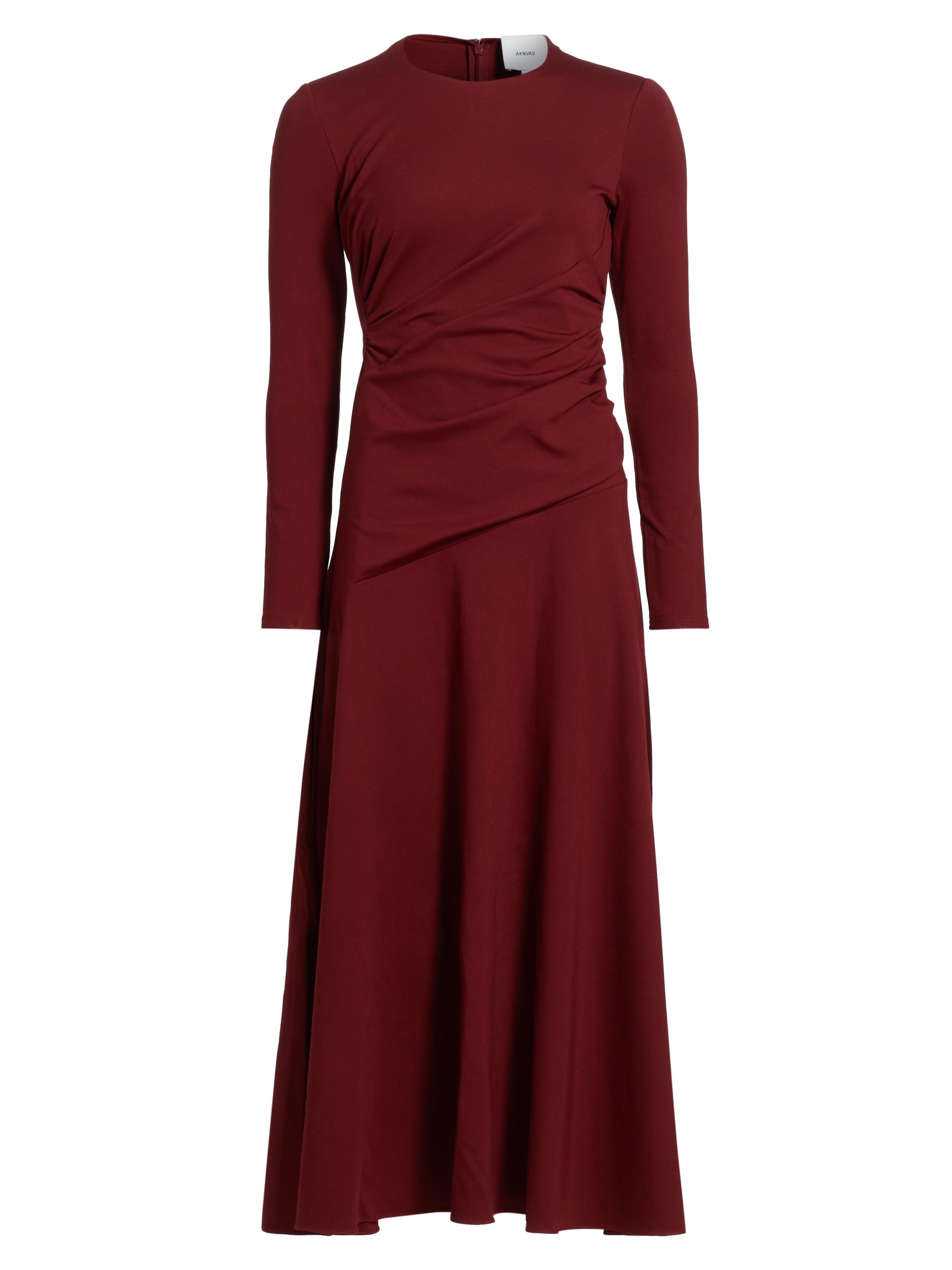 Aknvas Women's Daphna Ruched Jersey Maxi-Dress - Vino