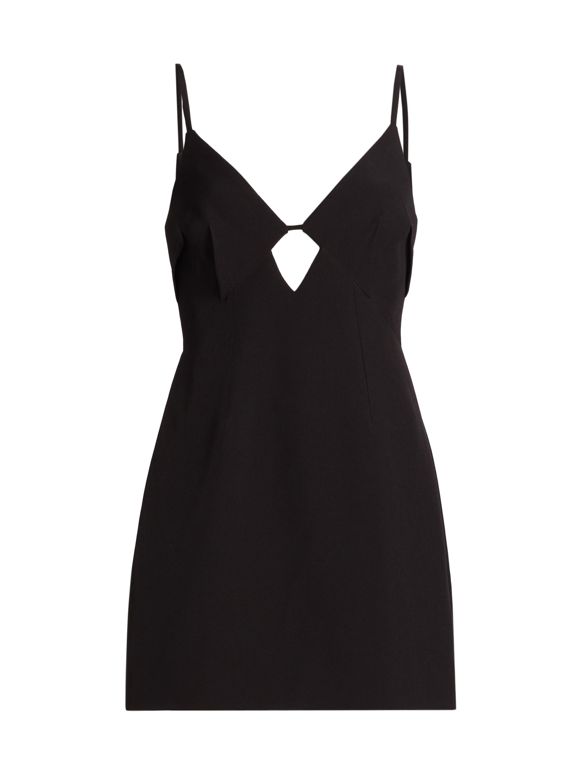 Et Ochs Women's Sutton Cut-Out Minidress - Black