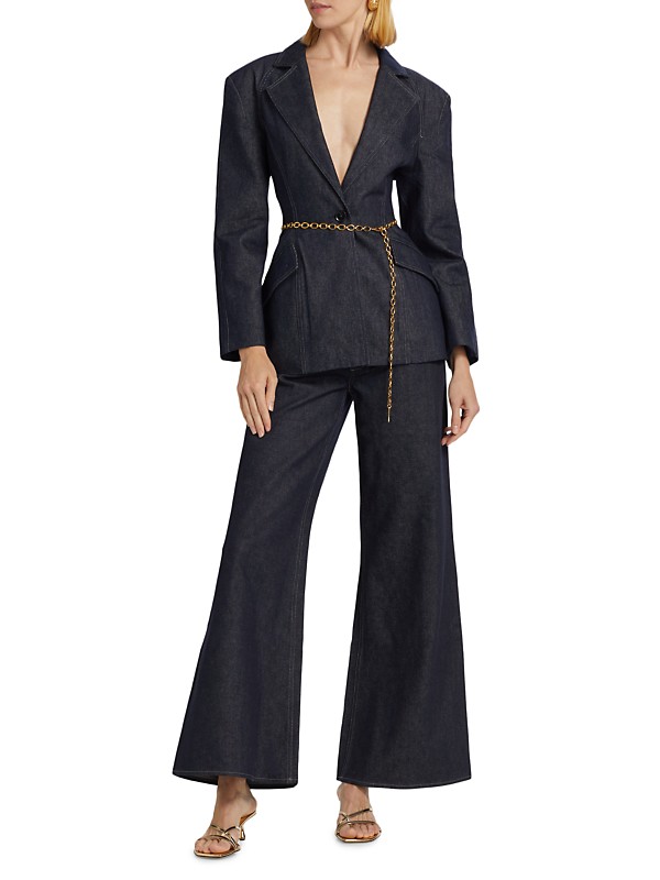 Shop Et Ochs Ezra Denim Wide-Leg Pants | Saks Fifth Avenue Shop Et Ochs Ezra Denim Wide-Leg Pants | Saks Fifth Avenue