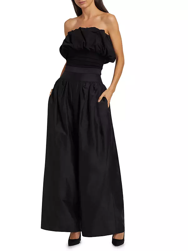 Shop Et Ochs Nyla Wide-Leg Taffeta Pants | Saks Fifth Avenue Shop Et Ochs Nyla Wide-Leg Taffeta Pants | Saks Fifth Avenue