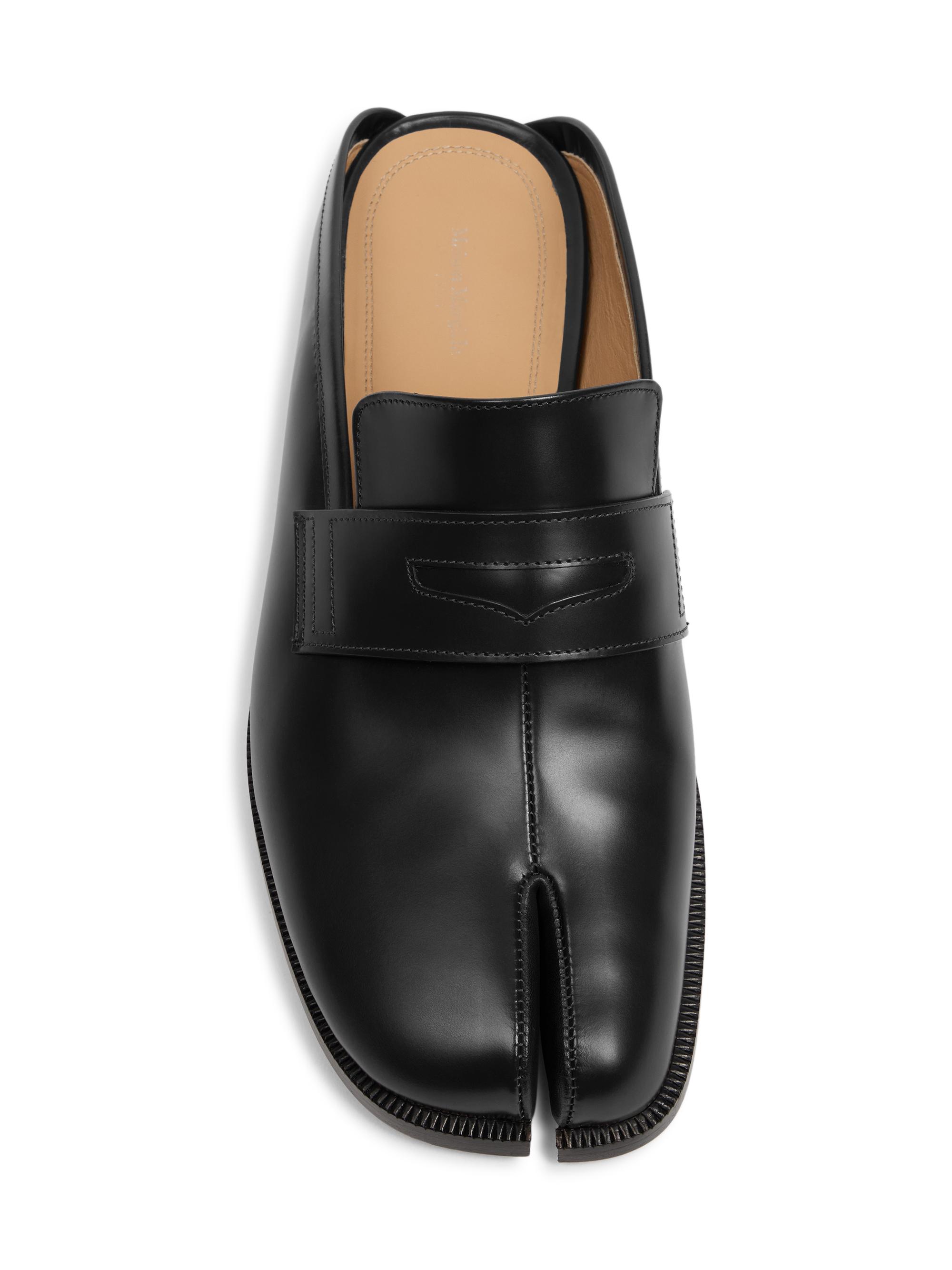 Maison Margiela Tabi Leather Slip-On Loafers | Saks Fifth Avenue