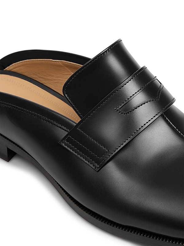 Shop Maison Margiela Tabi Leather Slip-On Loafers | Saks Shop Maison Margiela Tabi Leather Slip-On Loafers | Saks