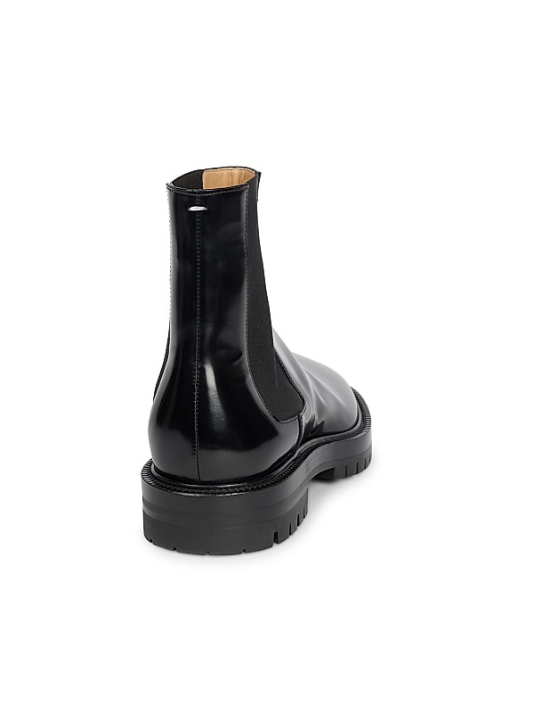 Shop Maison Margiela Tabi Leather Ankle Boots | Saks Fifth Shop Maison Margiela Tabi Leather Ankle Boots | Saks Fifth