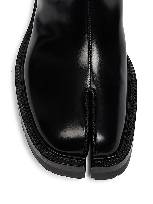 Shop Maison Margiela Tabi Leather Ankle Boots | Saks Fifth Shop Maison Margiela Tabi Leather Ankle Boots | Saks Fifth